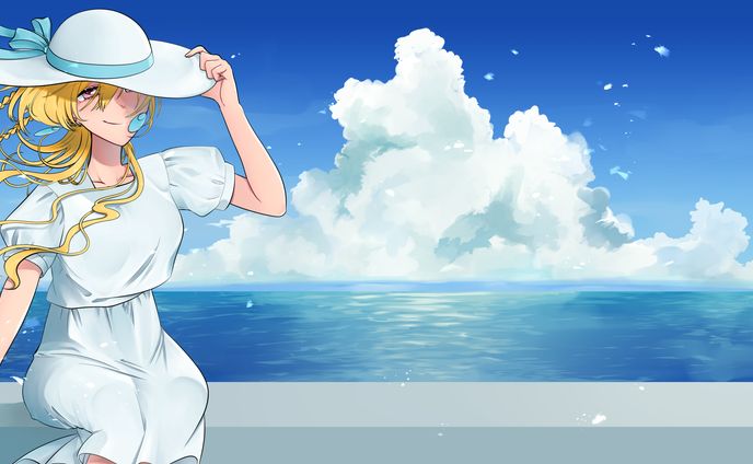 動画用イラスト、halula推し曲