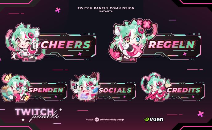 Kazanya Twitch Panels
