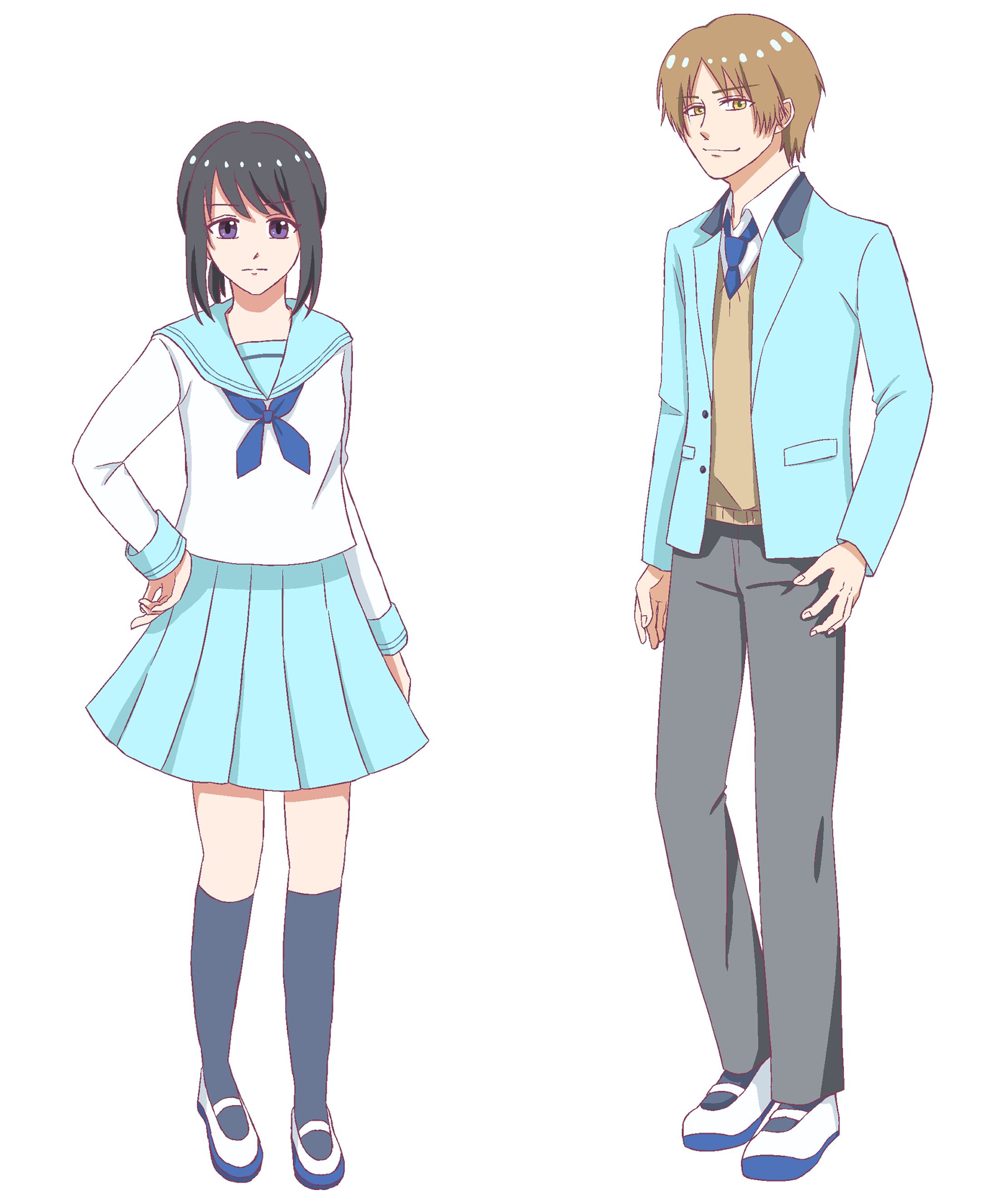 アニメ塗りの立ち絵-1
