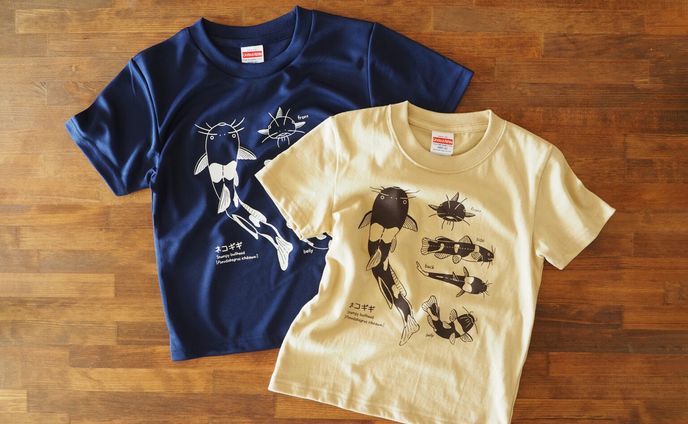 海の生き物、tシャツ