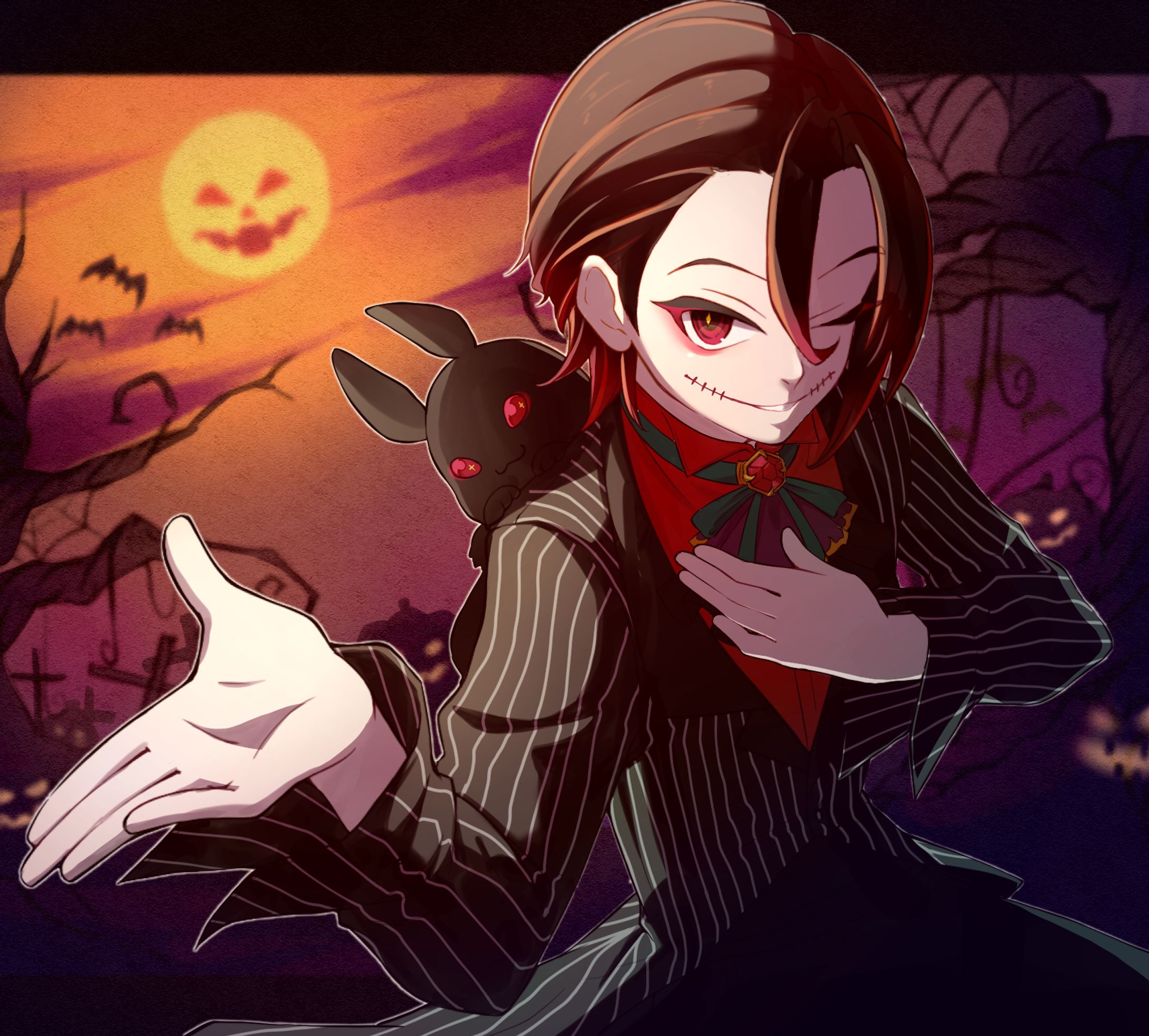 天稔 紅兵様ハロウィンイラスト-1