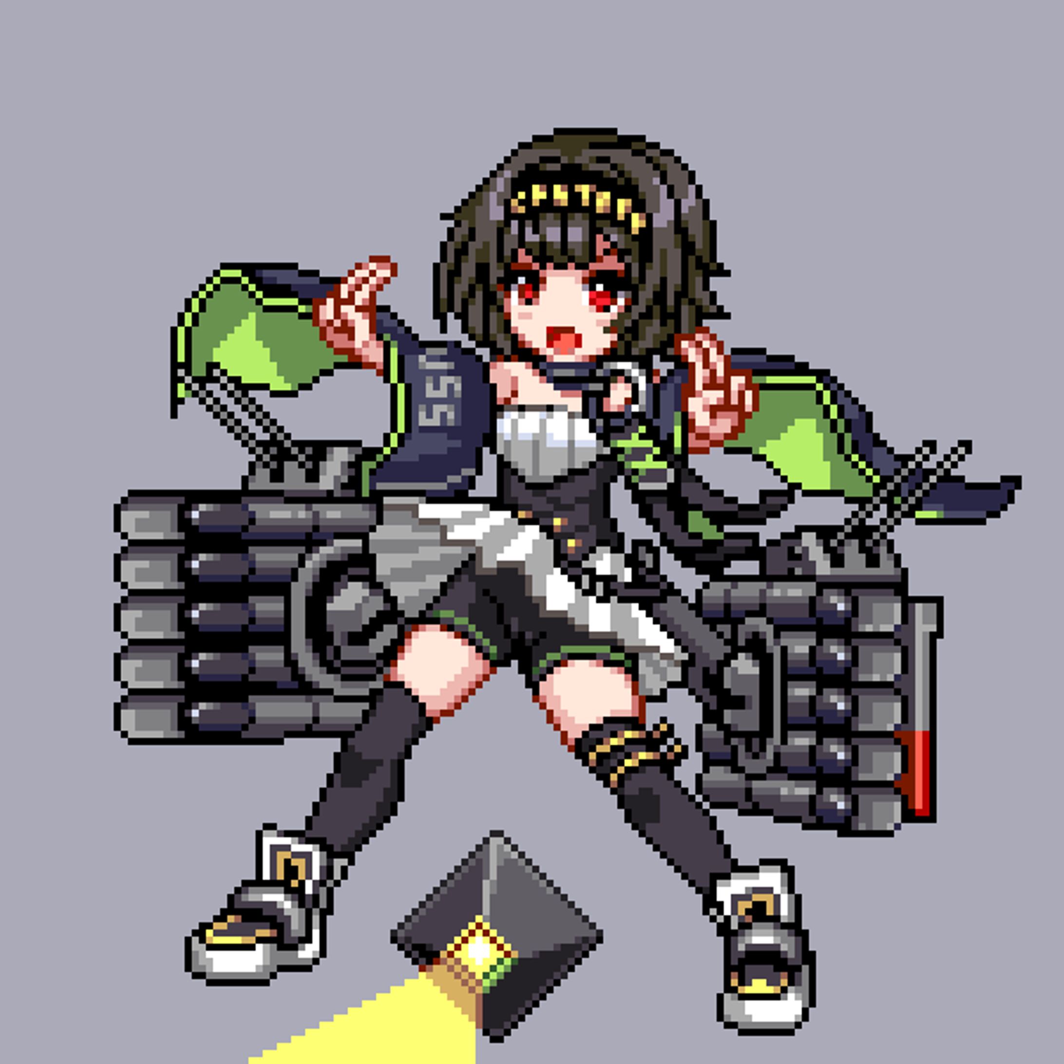 アズールレーン　ドット絵-1
