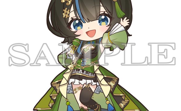 株式会社クリエイト様　NORA PROMOTION所属 琴唄まちゃ様　SDイラスト