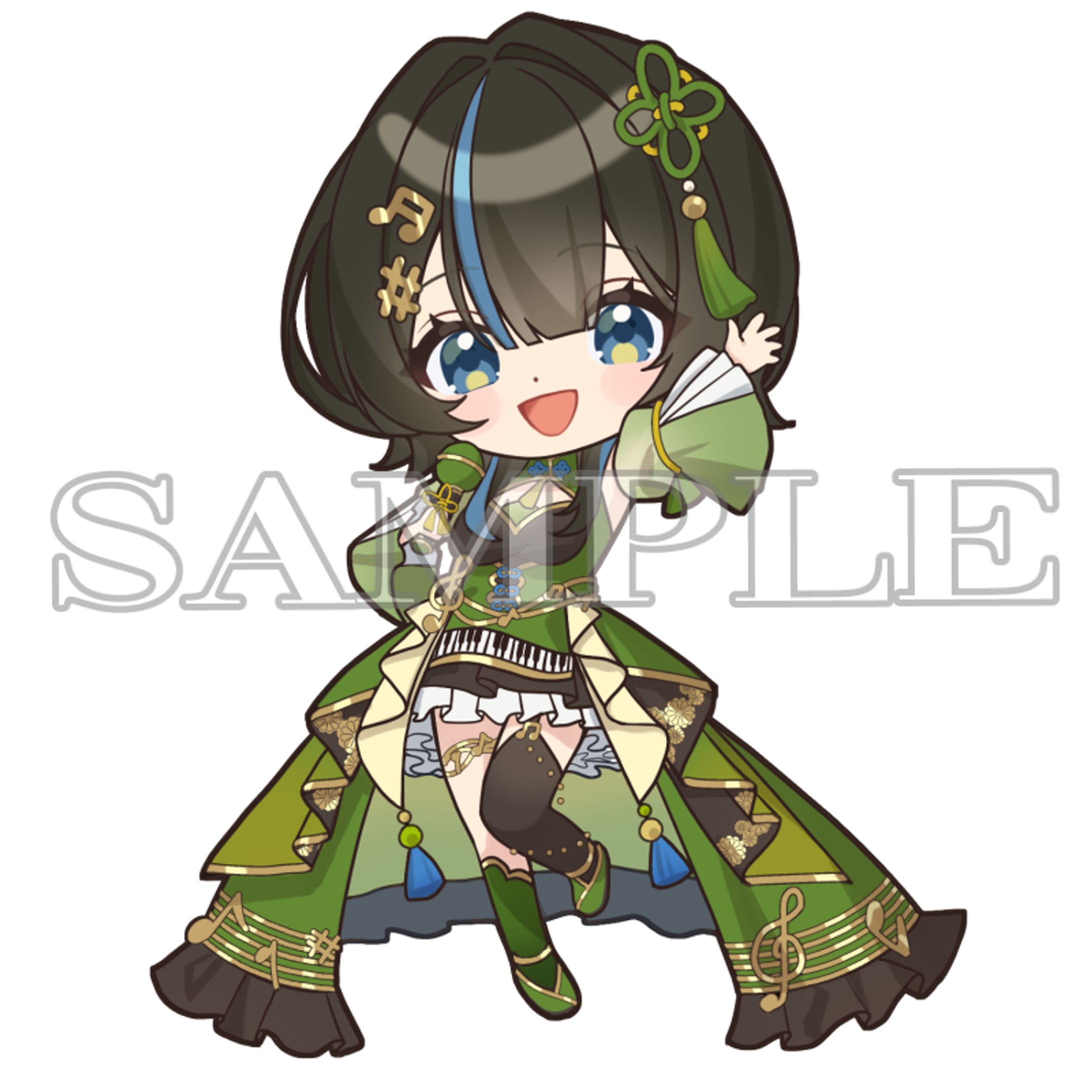 株式会社クリエイト様　NORA PROMOTION所属 琴唄まちゃ様　SDイラスト-1