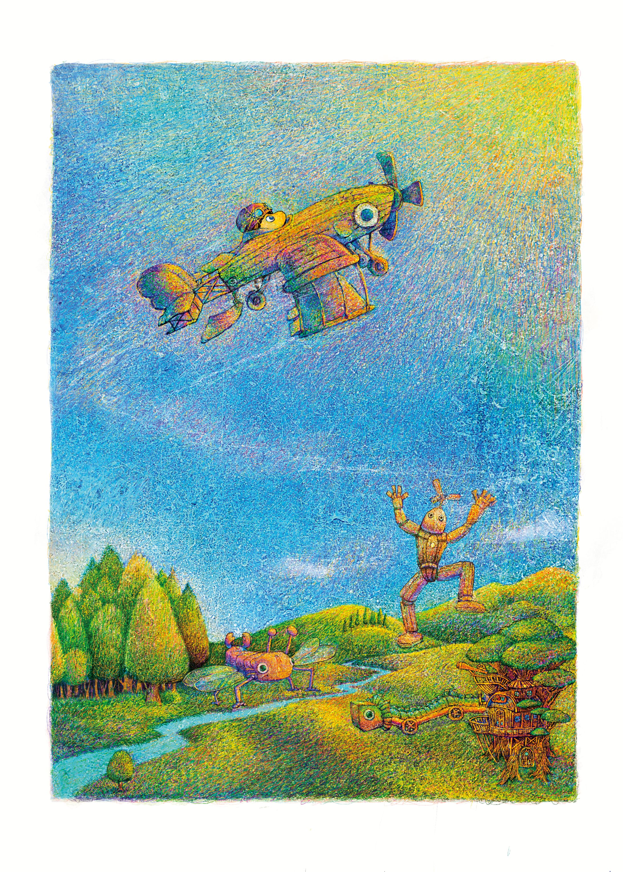 絵本原画3・弟-1
