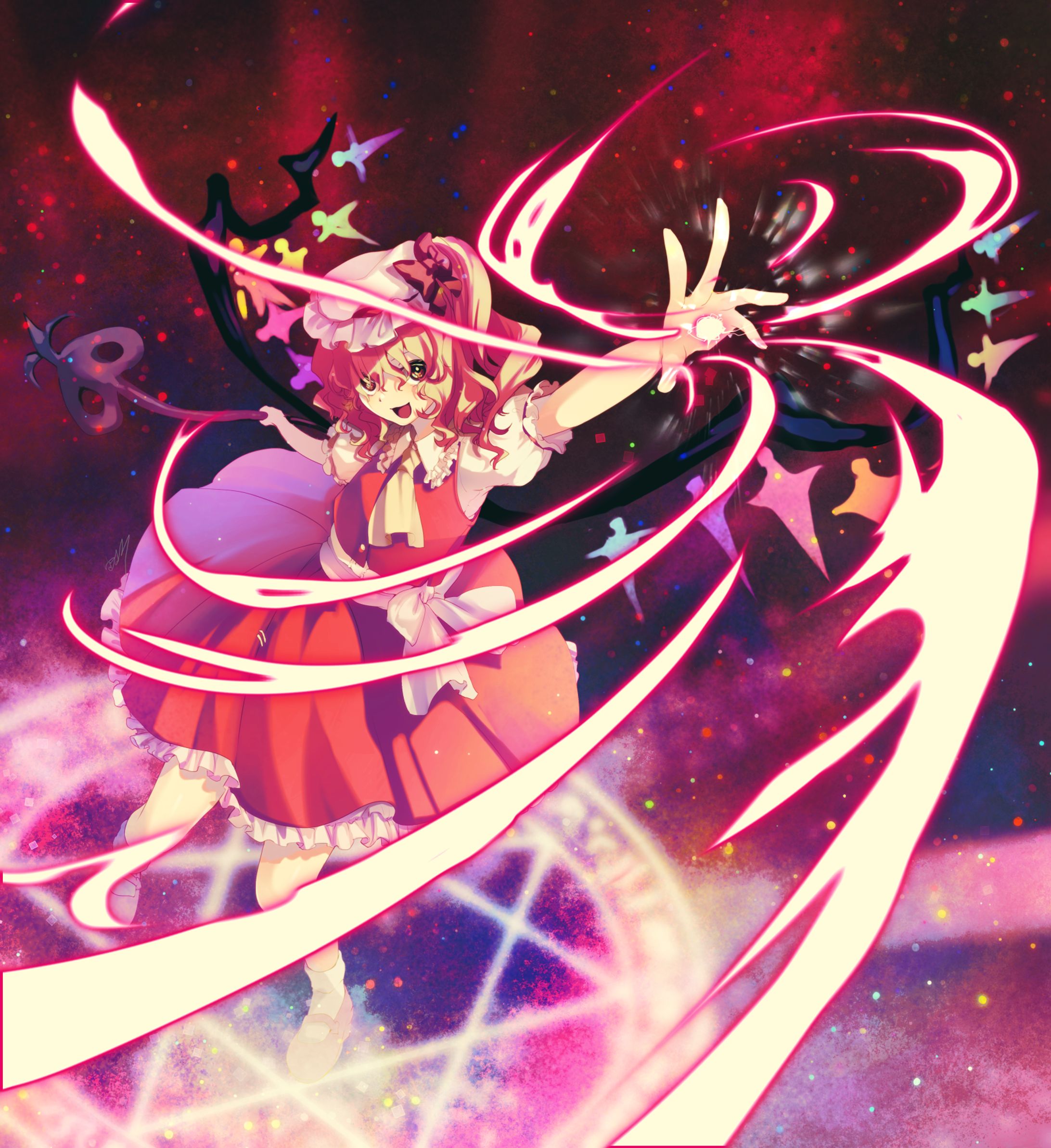 二次創作イラスト（エフェクトあり）-1
