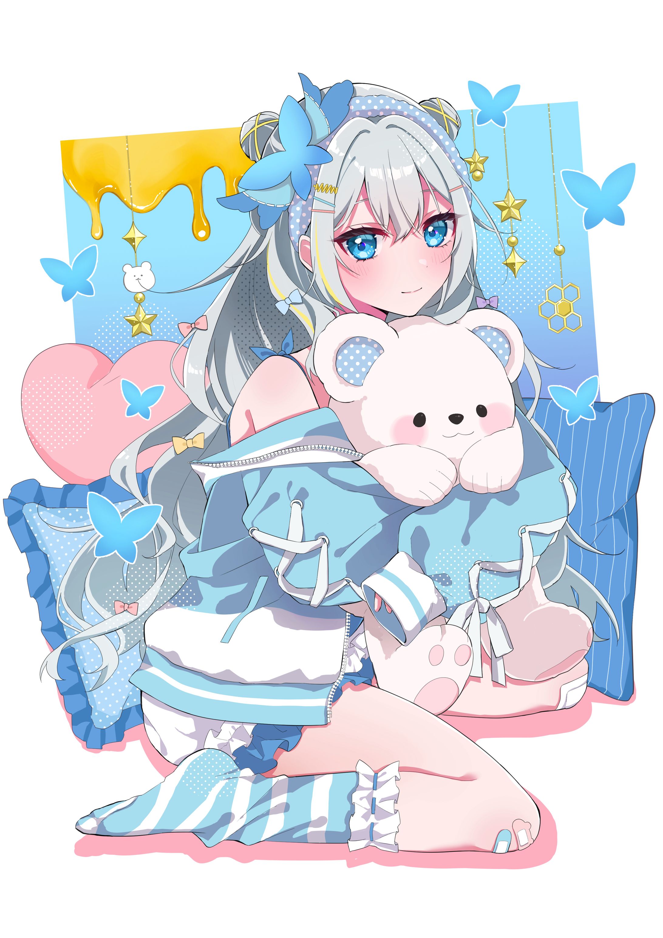 白熊はにぃ様 イベント用イラスト-1