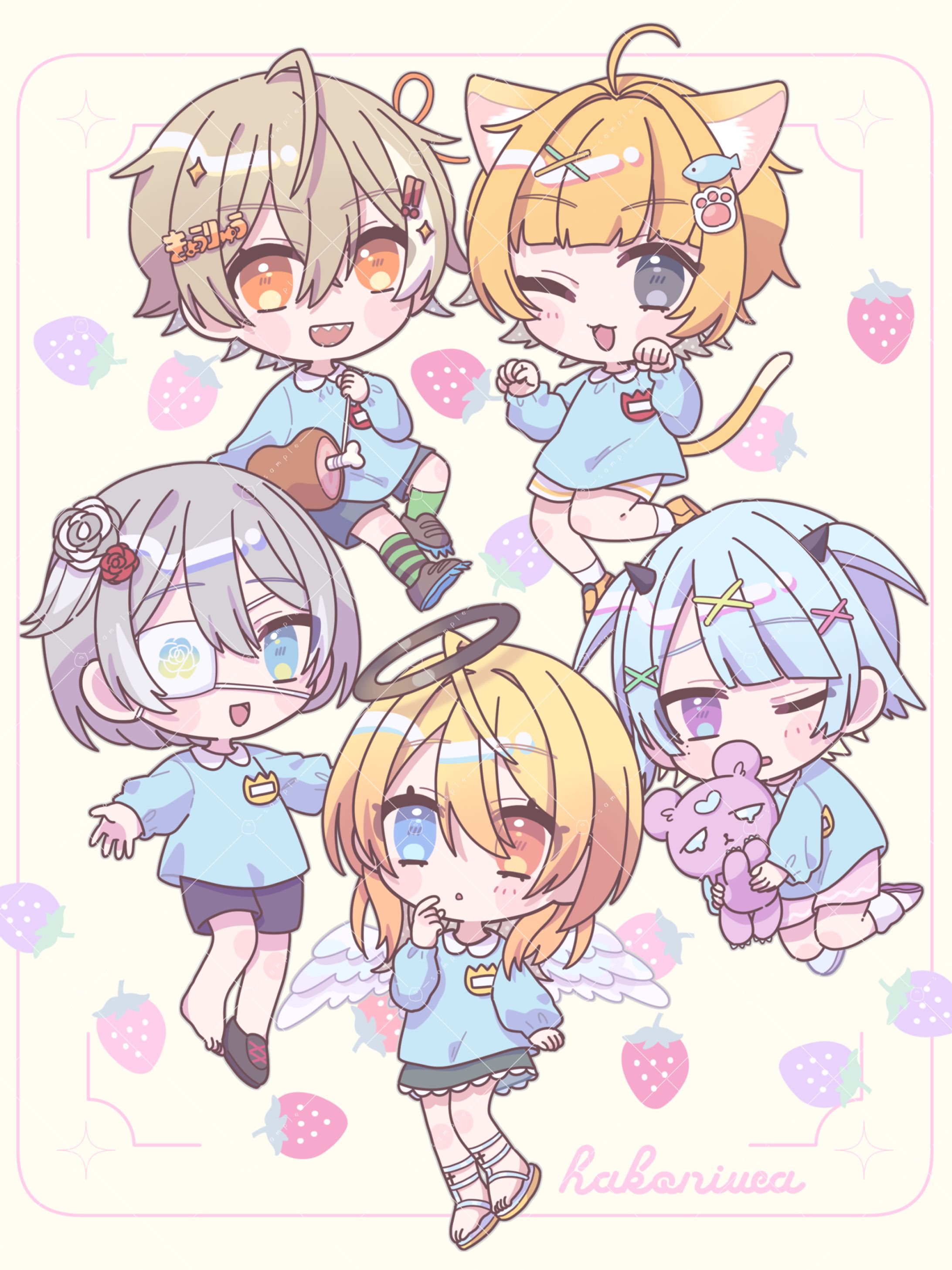 エイプリルフール企画 ミニキャライラスト-1