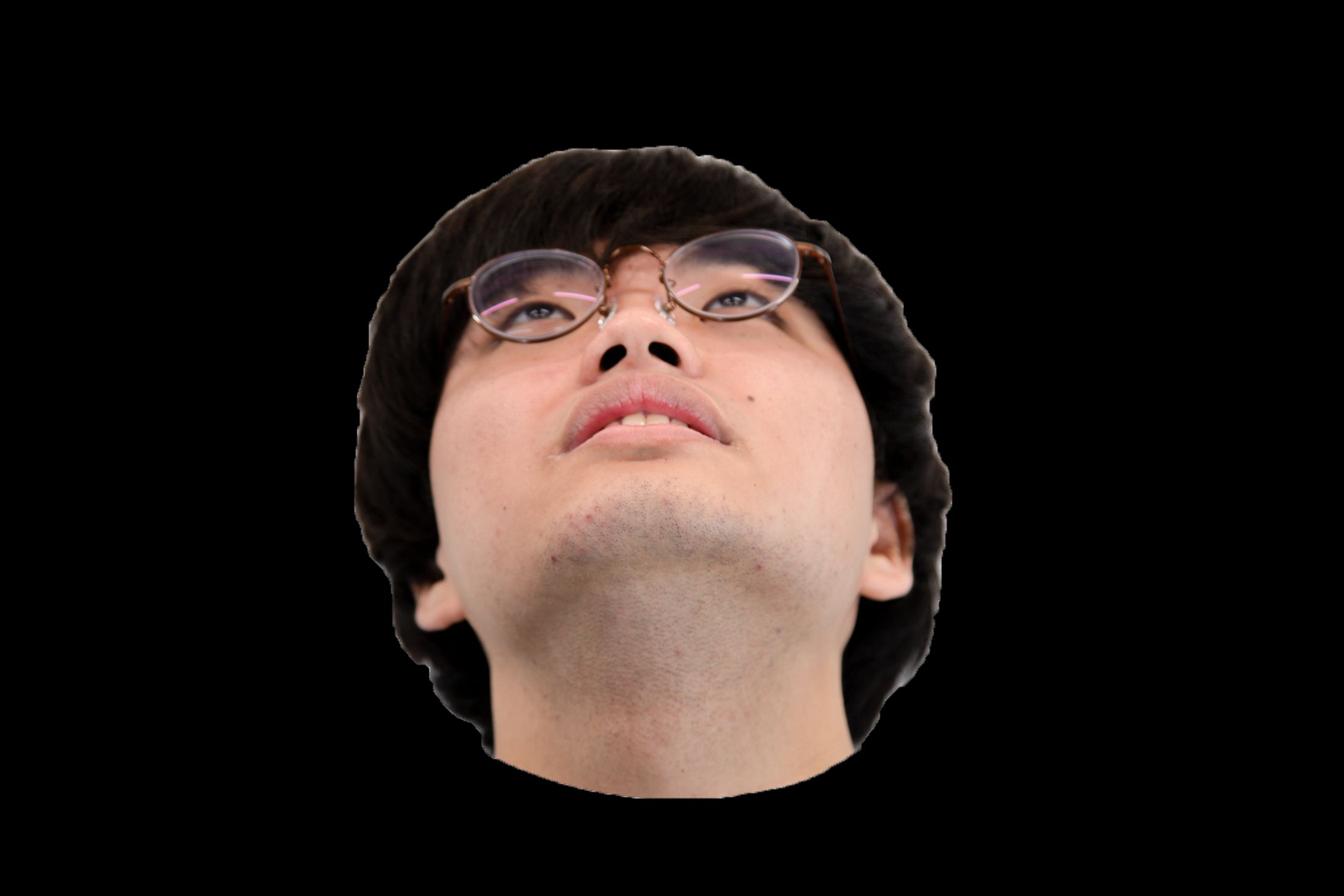 078.空から女の子が降ってきている男-1