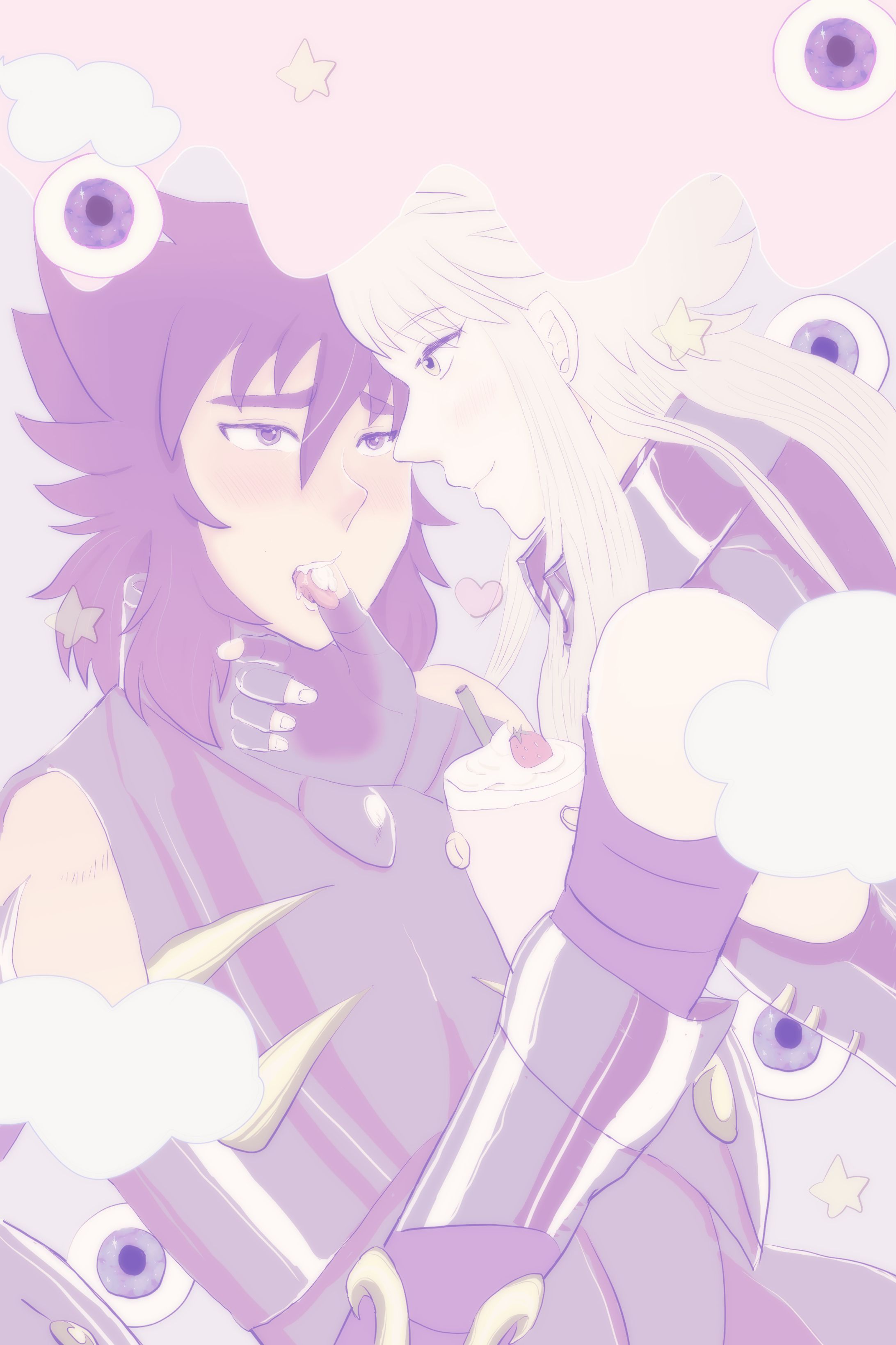 二次創作カラーイラスト（デジタル）-1