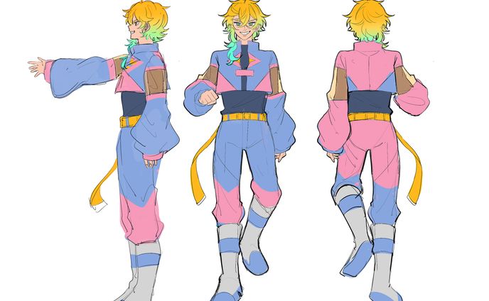 【商業イラスト】HERO
