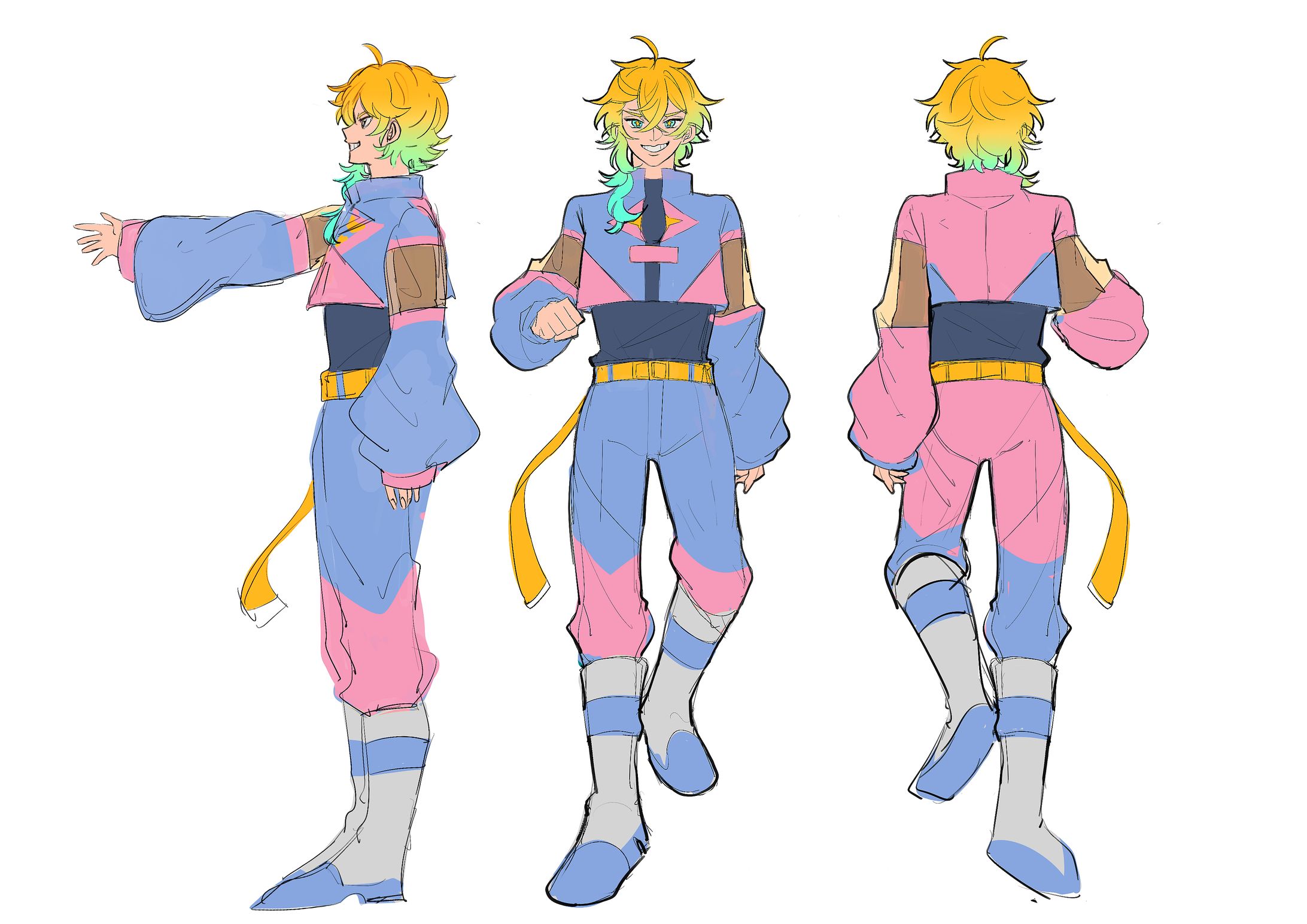 【商業イラスト】HERO-1
