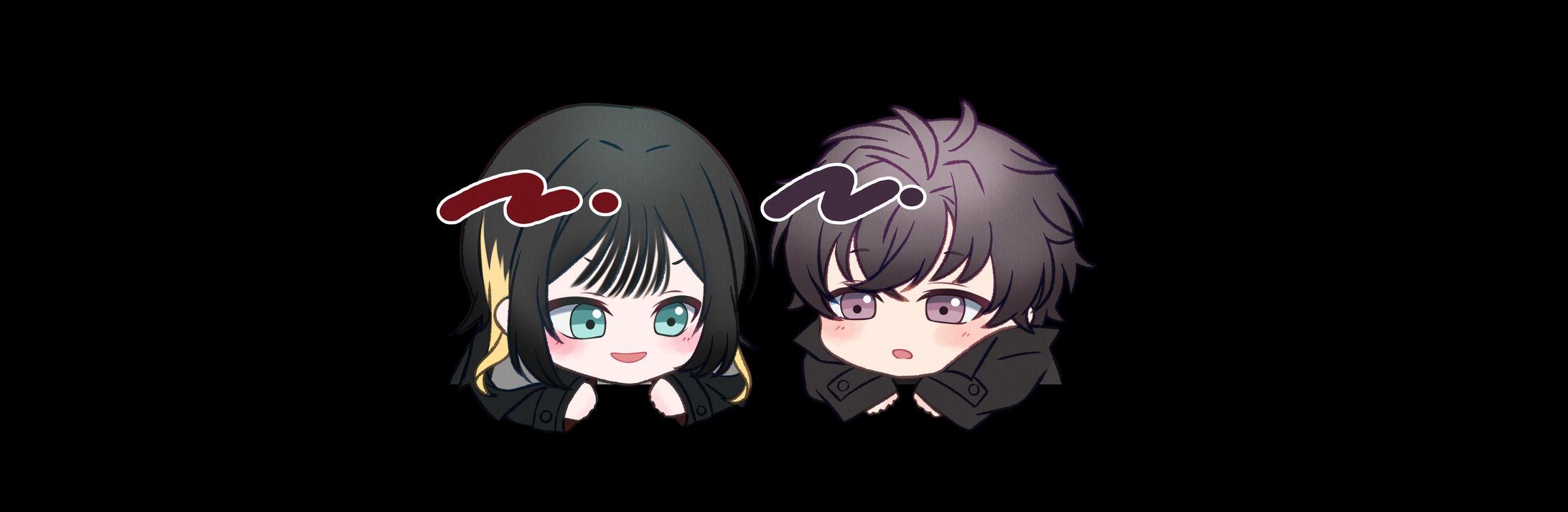 【SDイラスト】配信画面にのせるとかわいい！ミニキャラクター-1