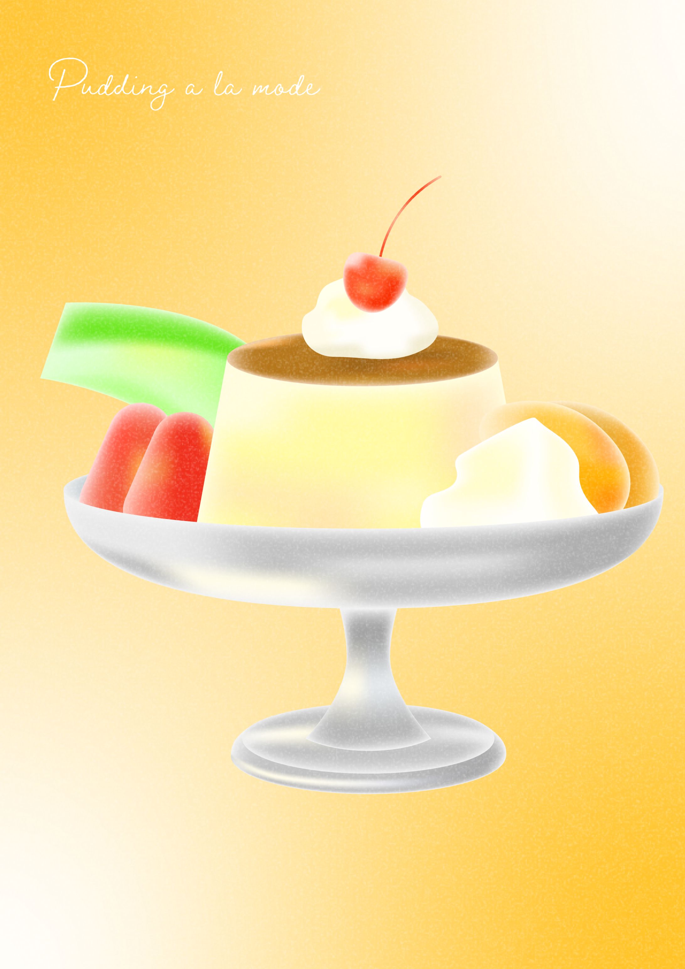 Pudding a la mode-1