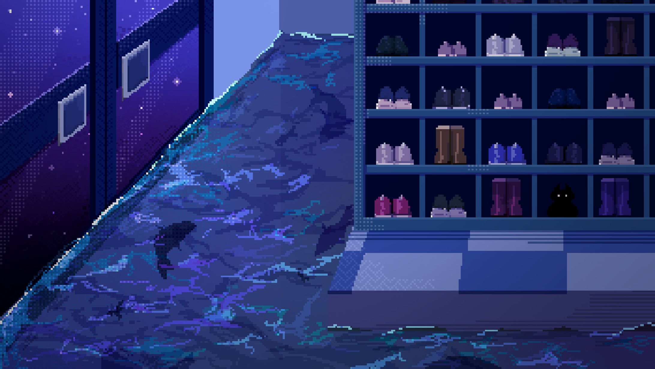 フリーゲーム用背景-1