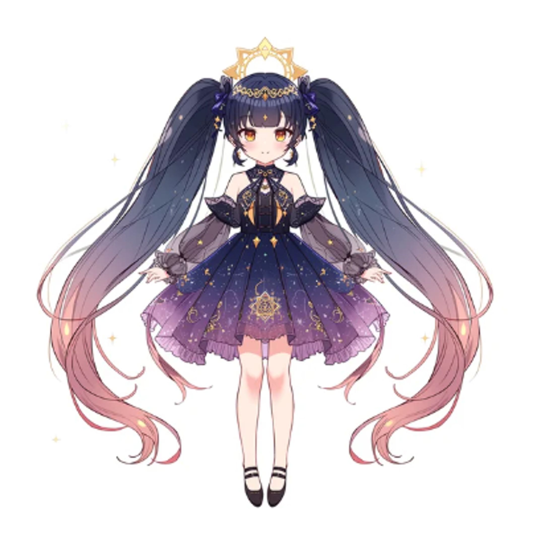 星をモチーフにした女の子-1