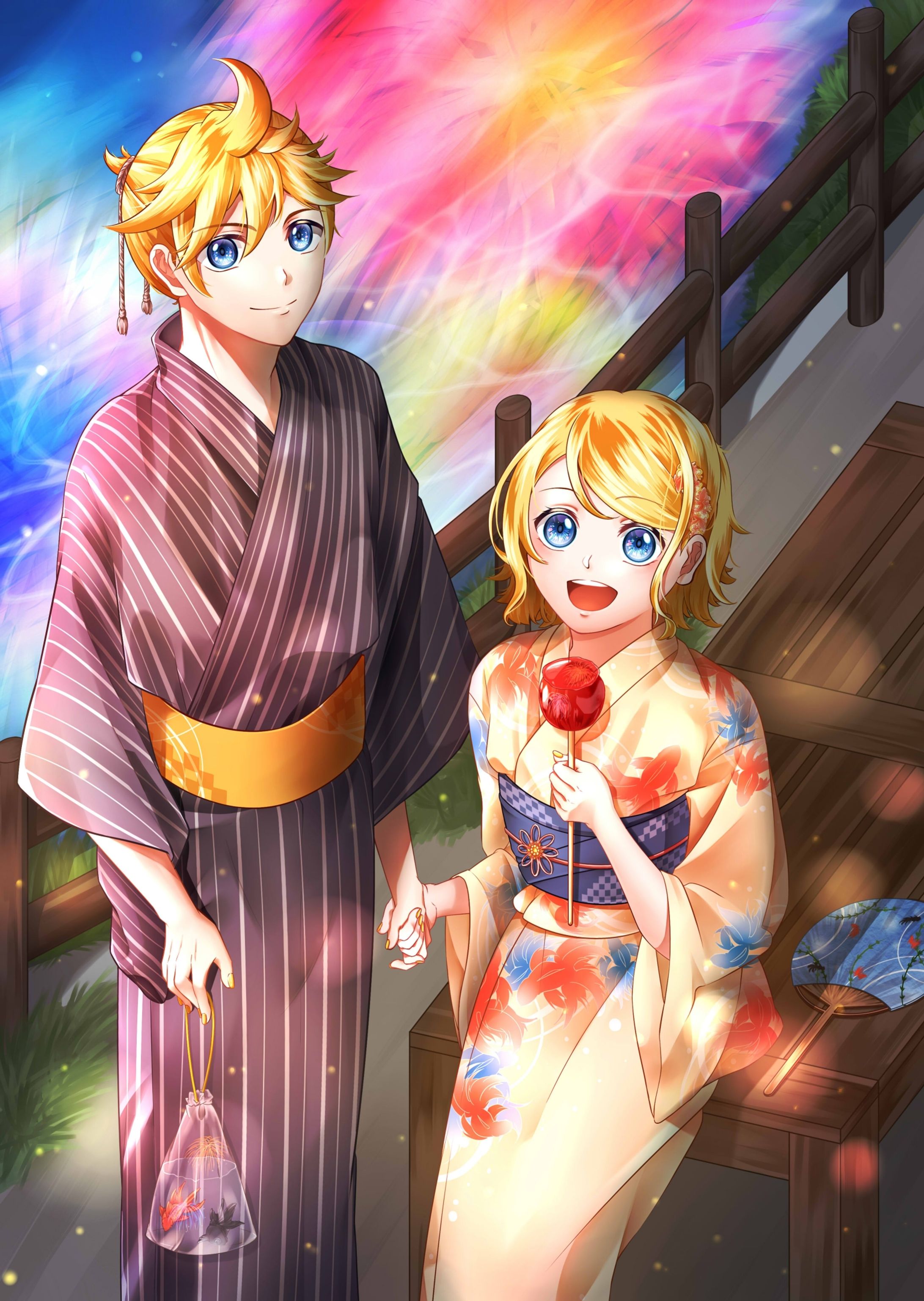 リン＆レン　Fireworks!!-1