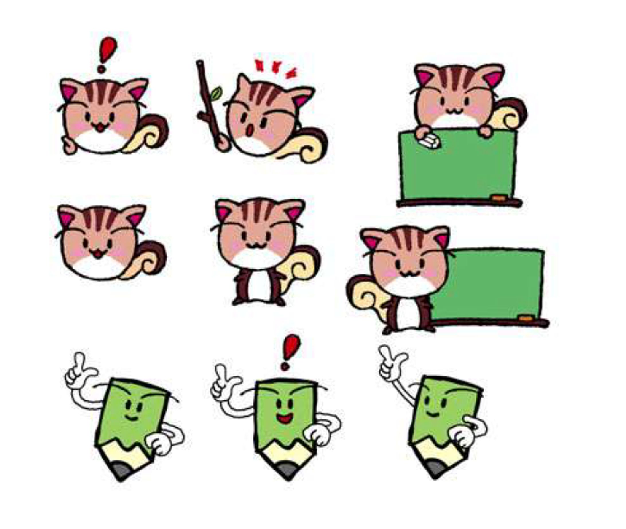 計算ドリル／キャラクター-1