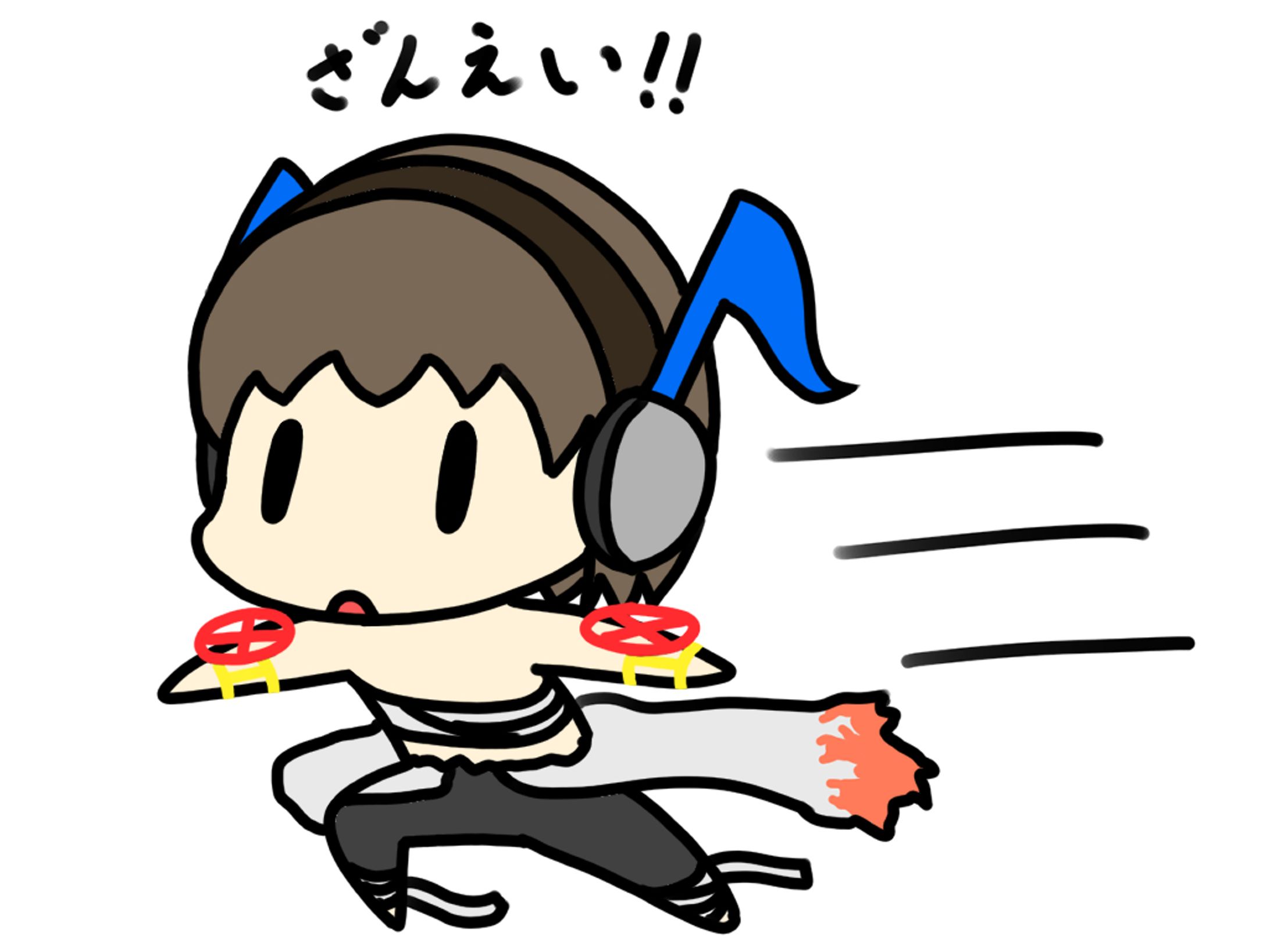 デフォルメイラスト【ことの】-1