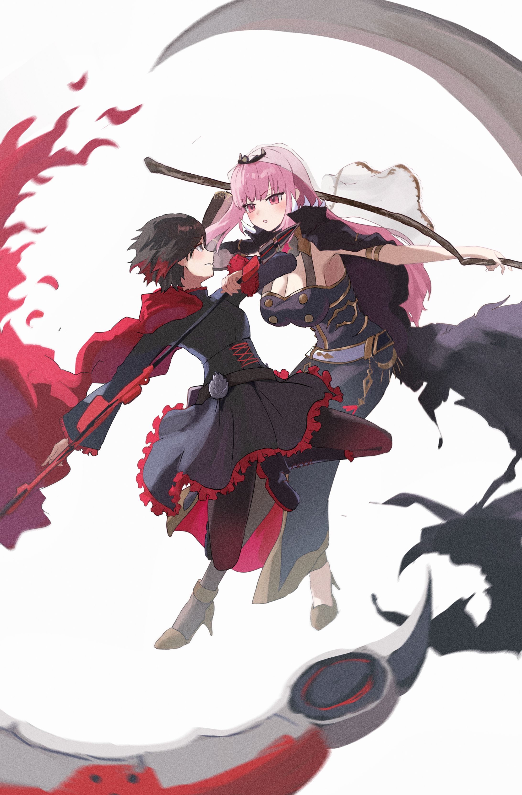 grim REaper x little REd riding hood-1
