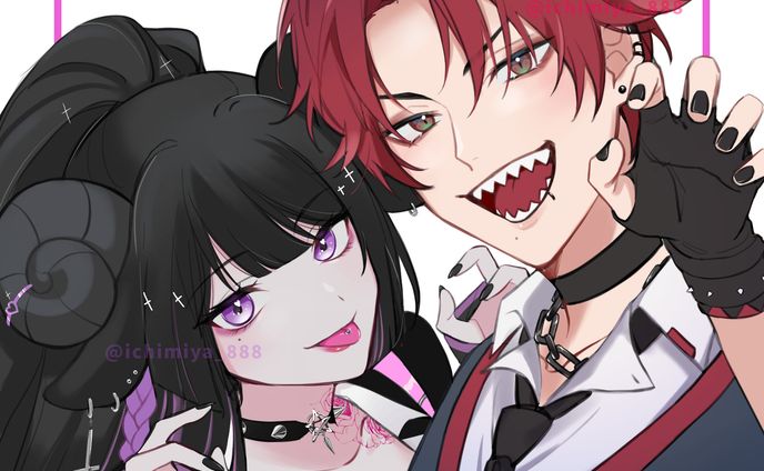 【依頼絵】ライバー様イラスト