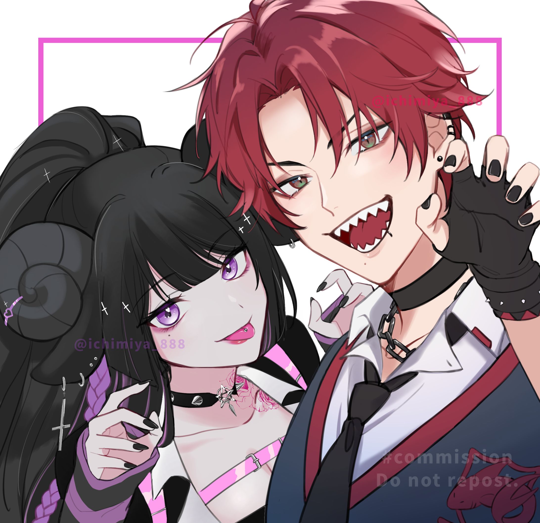 【依頼絵】ライバー様イラスト-1