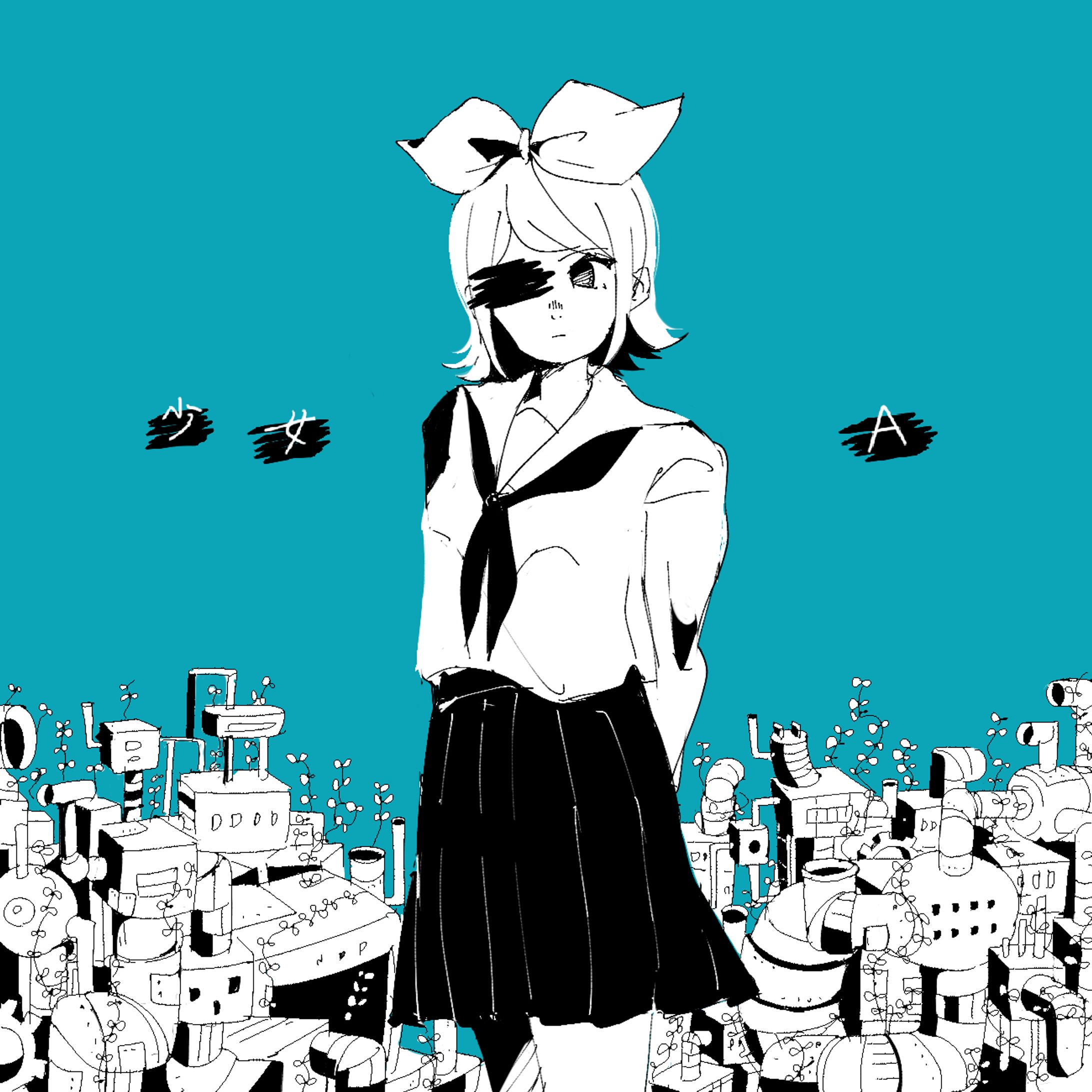 少女A 二次創作イラスト-1
