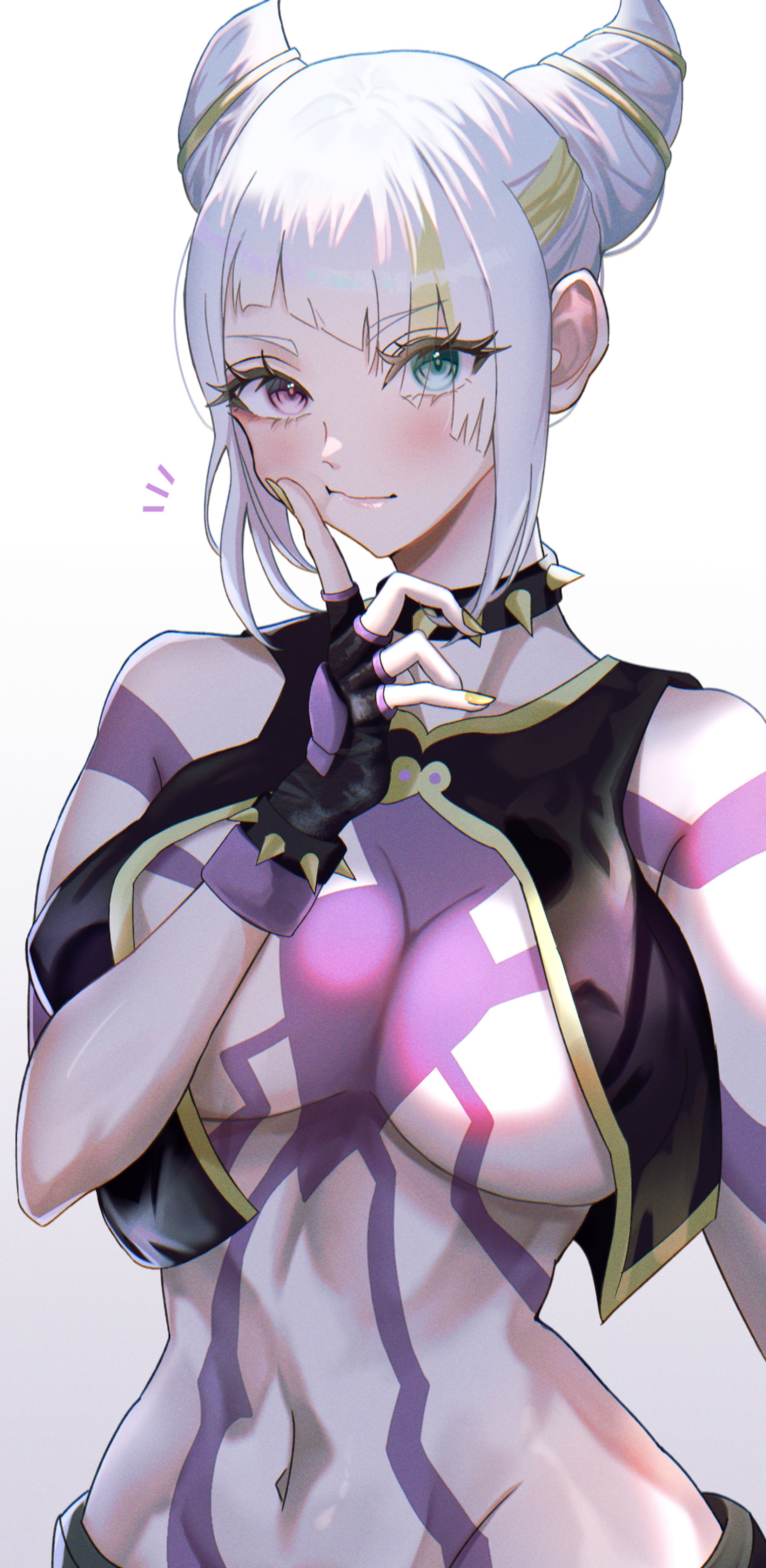 Fanart/ハン・ジュリ(白髪ver.)/ストリートファイター6-1