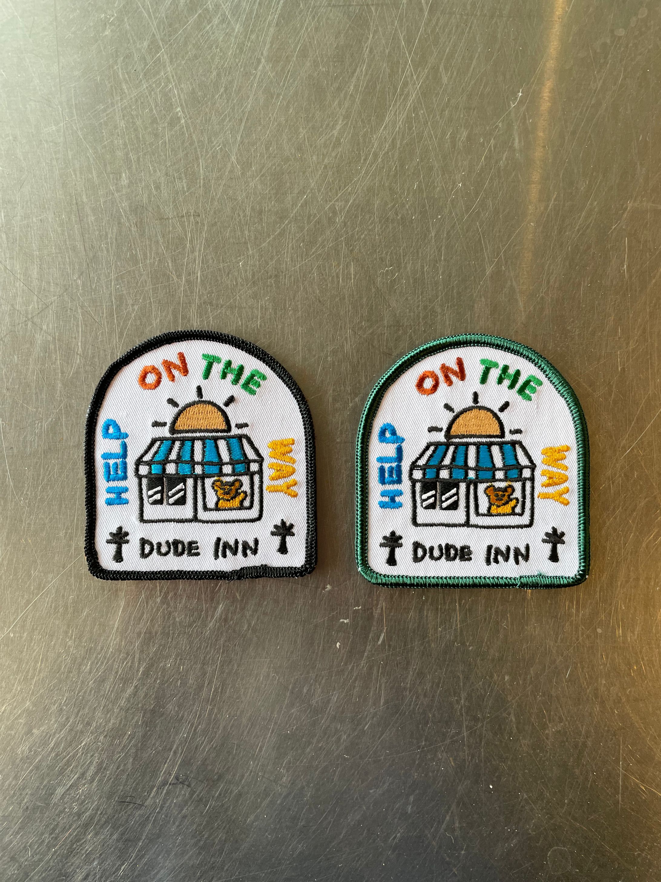 ”HELP ON THE WAY" PATCH with dudeinn-1