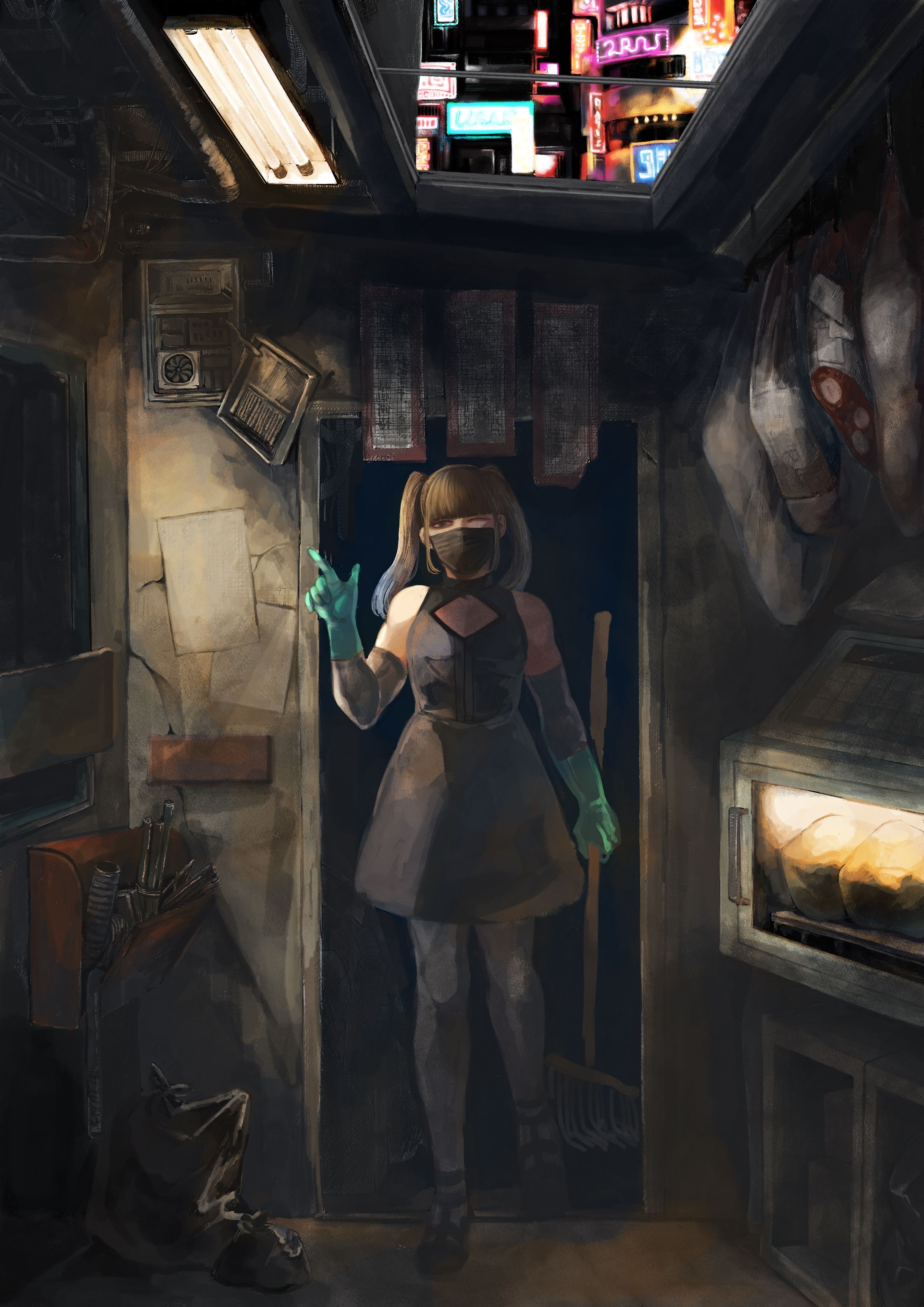 イラスト(カラー・白黒差分)-1