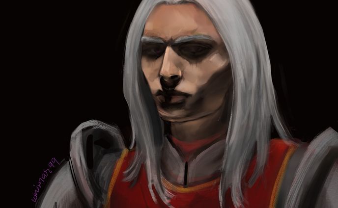 digital art、portrait