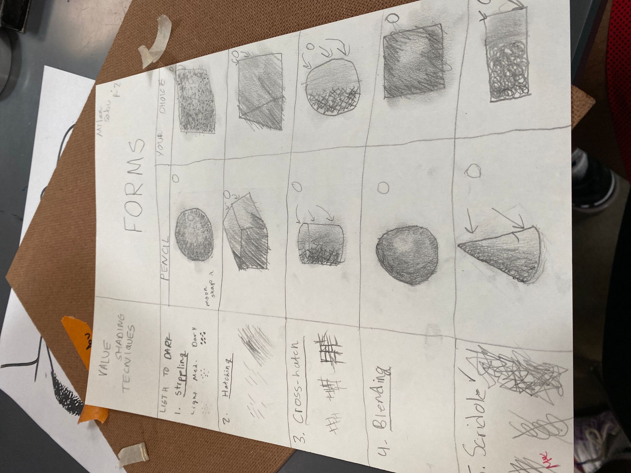 Value shading -1