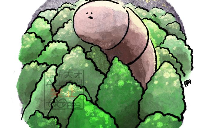 『ヒトリボッチミミズ』