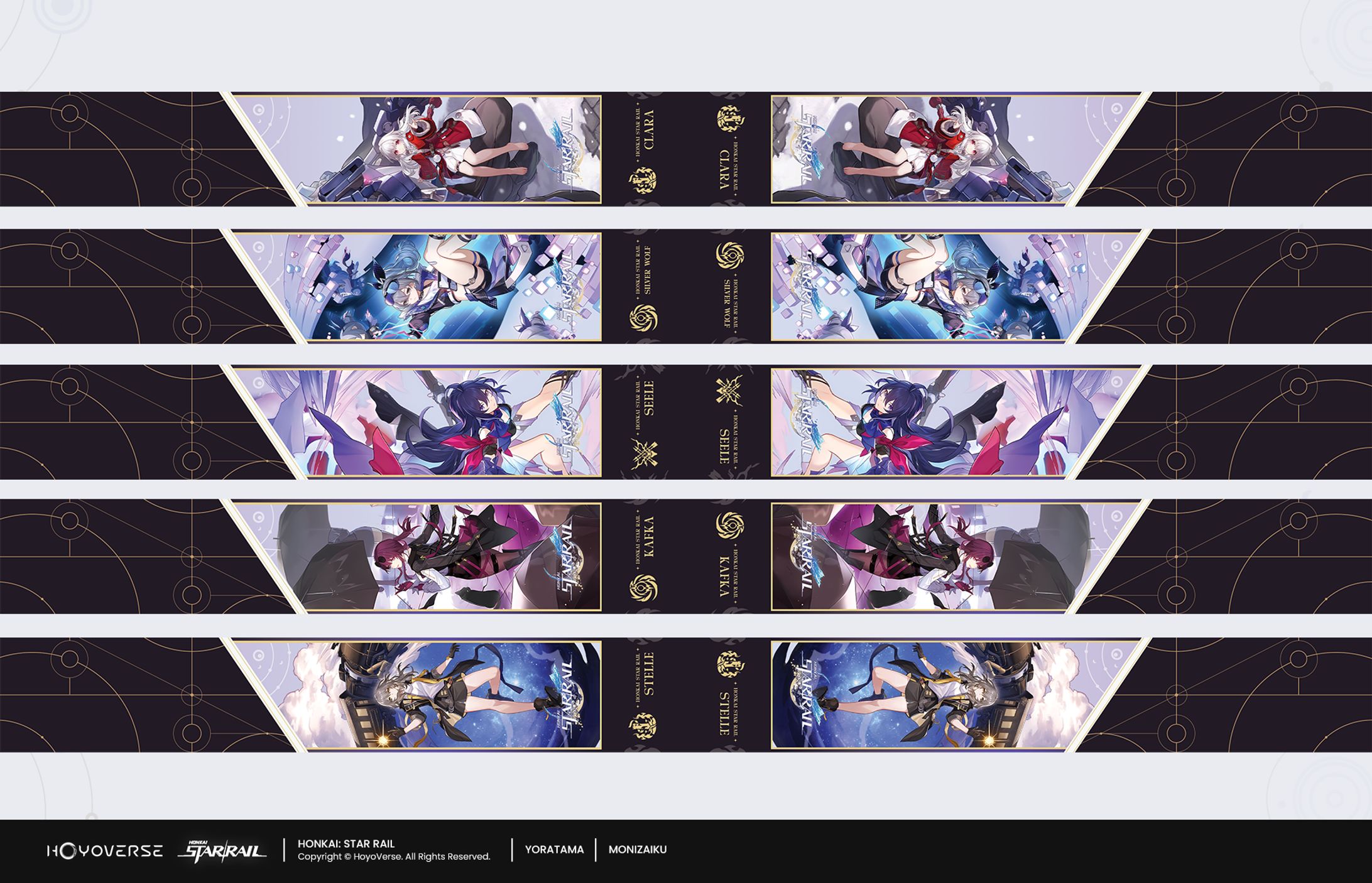 Lanyard Design - Honkai Star Rail -1