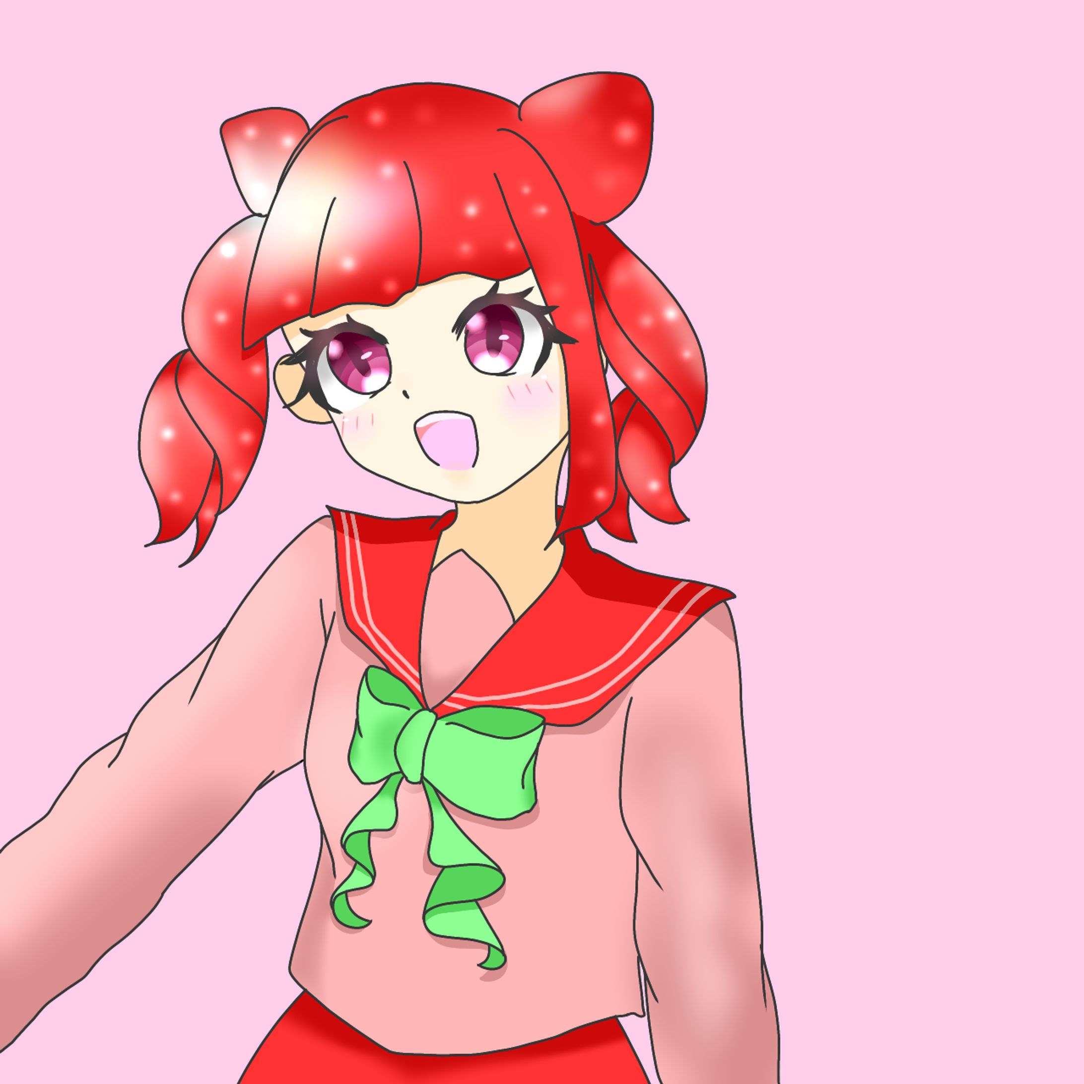 いちごの女の子-1