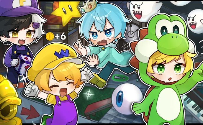 ぷりっつ様 動画用サムネイルイラスト