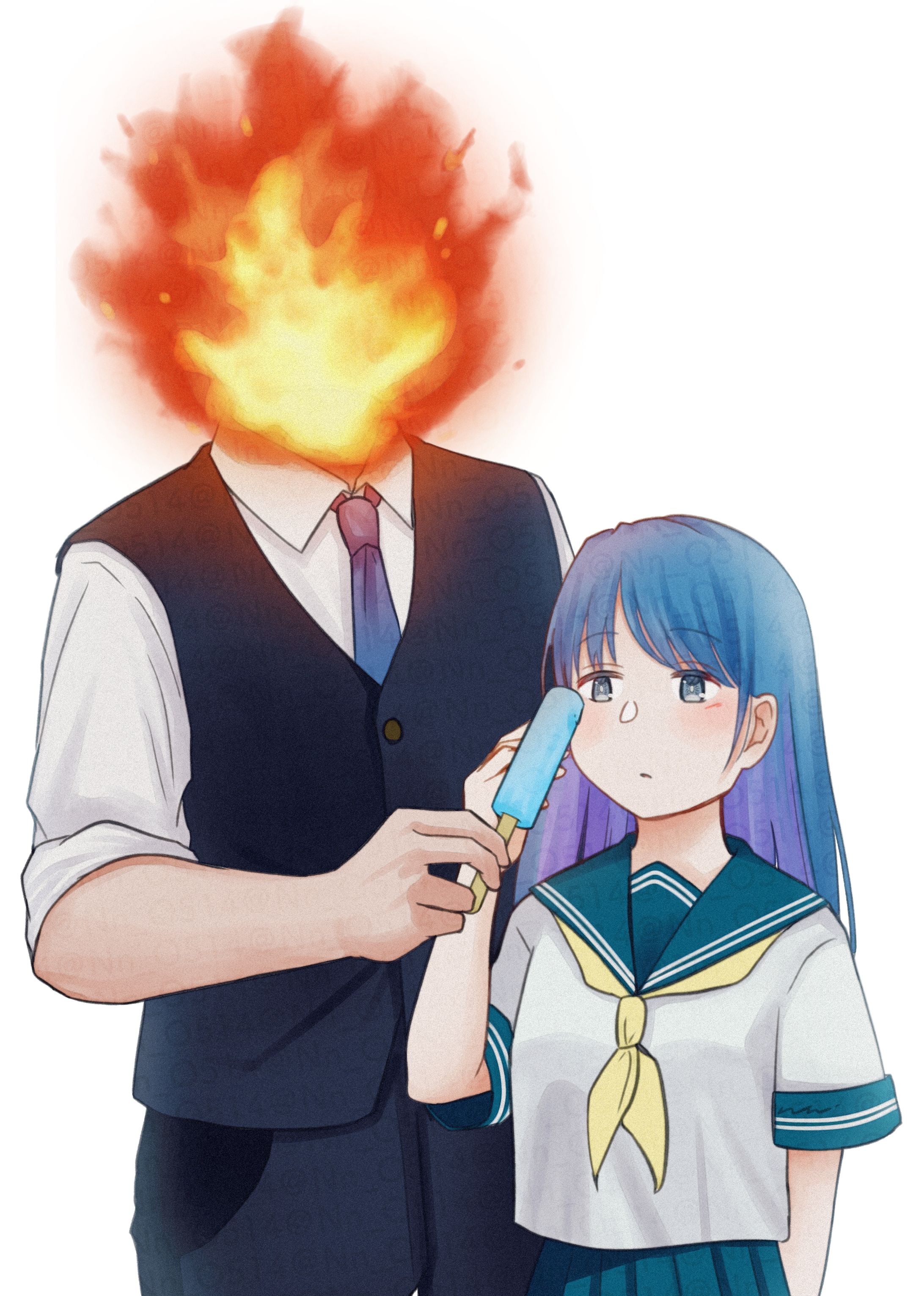 漫画表紙イラスト
