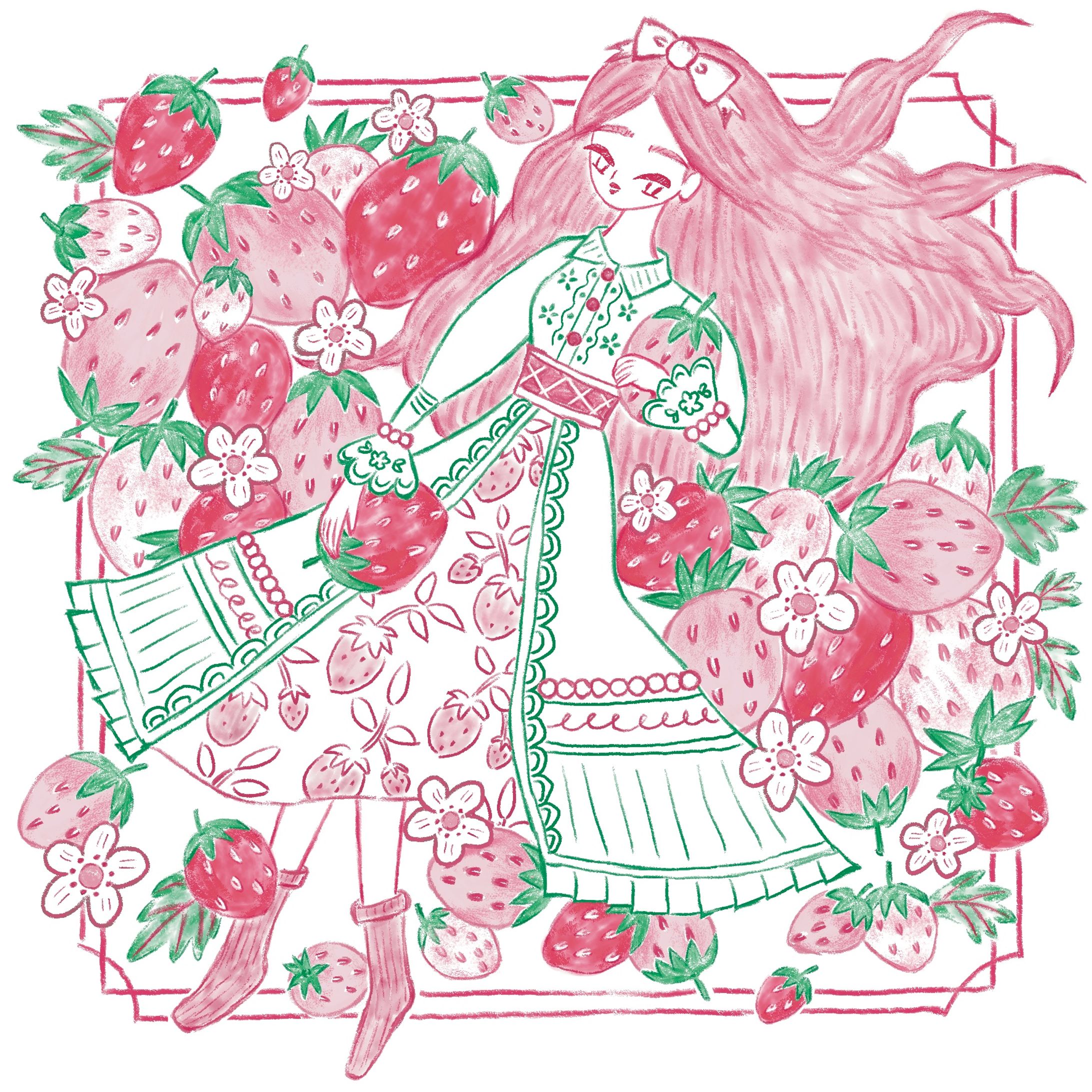 Strawberries │いちごまみれ-1