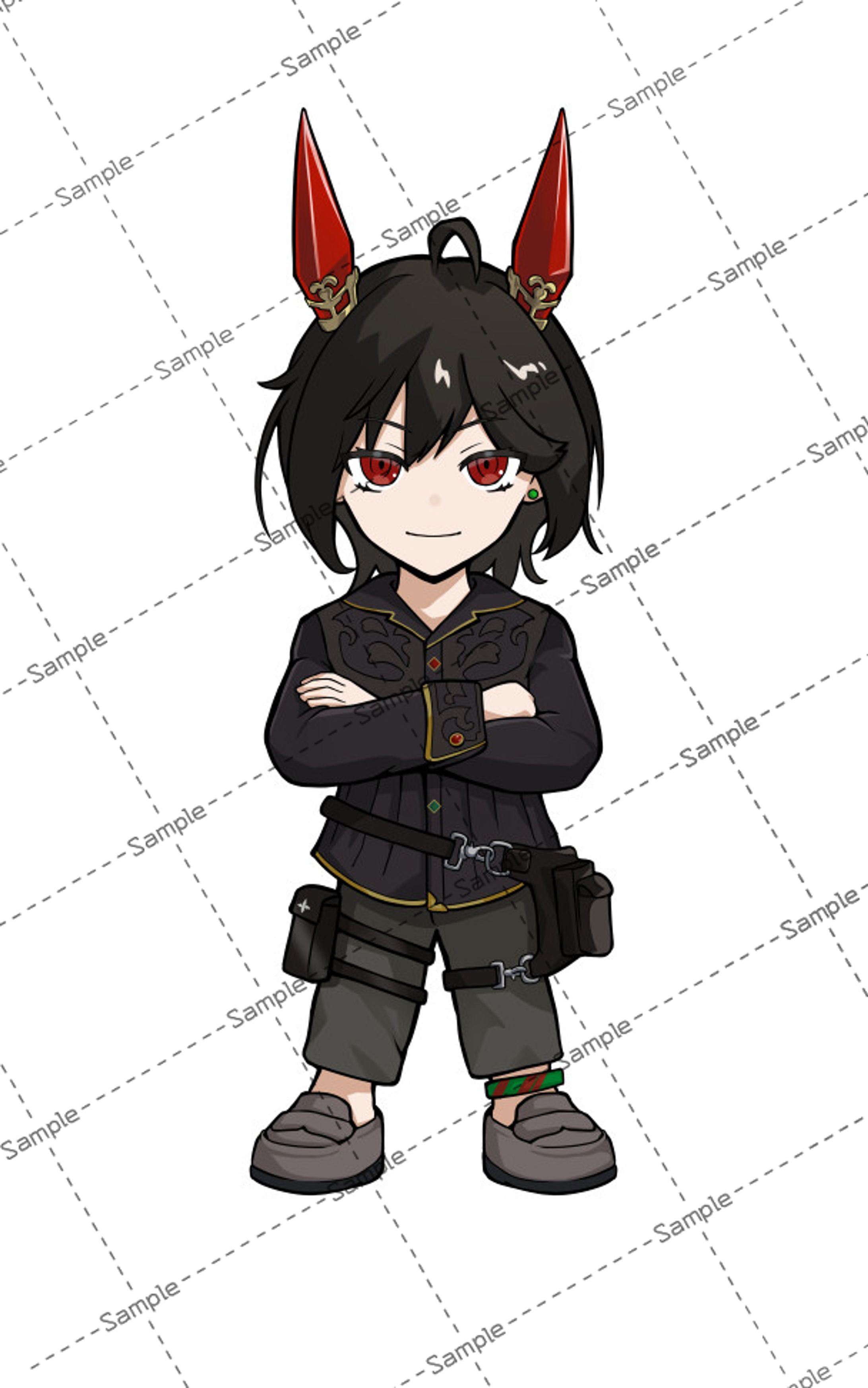 やとの様SDイラスト-1