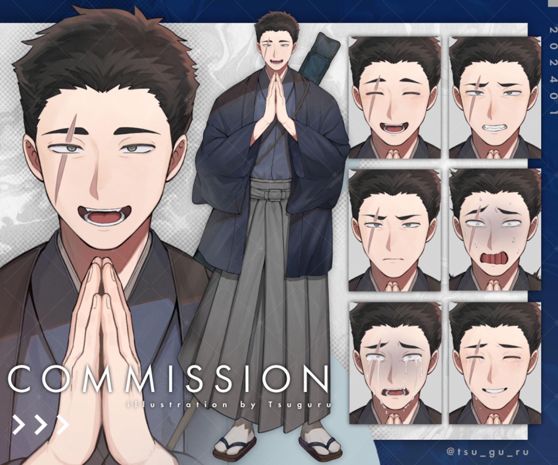 【依頼】TRPG用全身イラスト-1