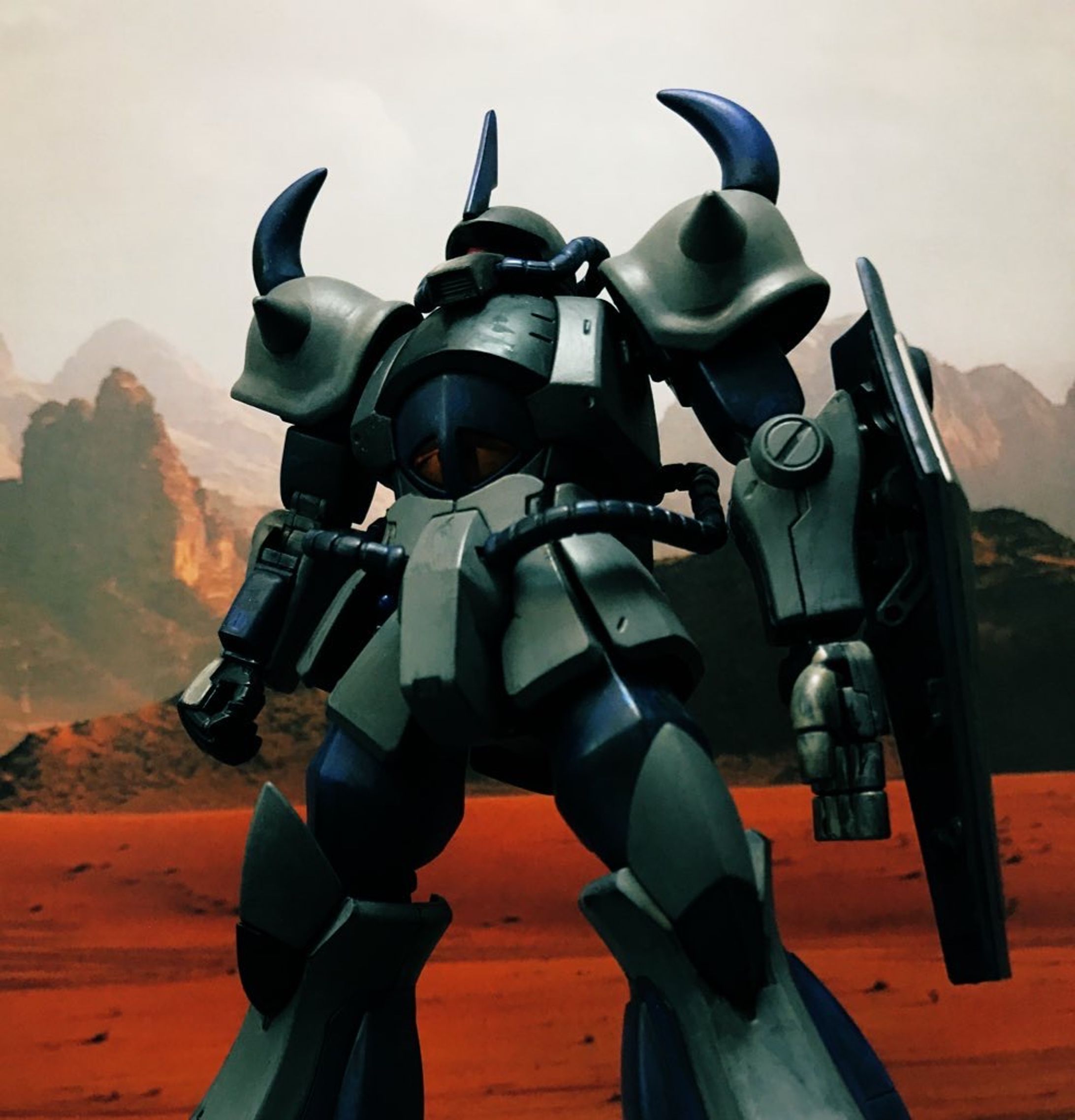 HG グフ（キャリバー・カーン専用機）-1