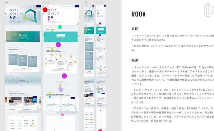 ecサイト、トレース