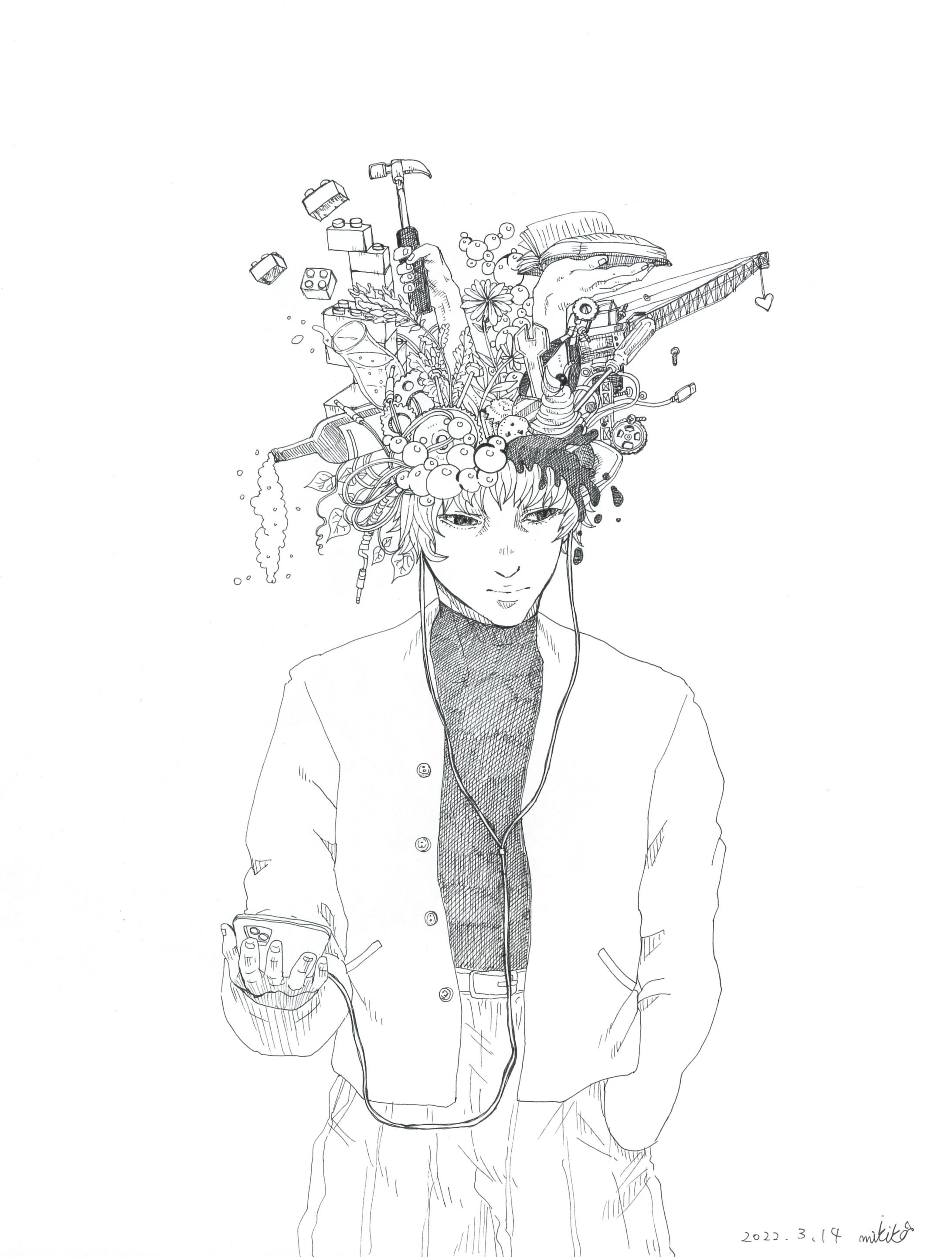 something born in the brain.-1
