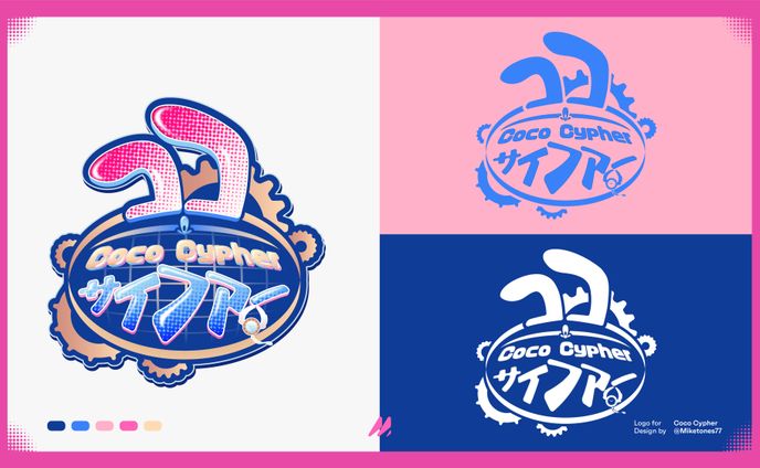 Vtuber Logo for Coco Cypher