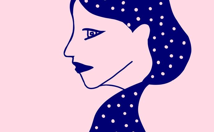Cosmos
#cosmos #dot #textileart #navyblue #profile #palepink #femaleillustration #illustration #fashionmagazines #fashionillust #女性 #横顔 #宇宙 #思考 #読書 #挿絵 #イラストレーター #ファッションイラスト #暮らしを楽しむ #アート #雑誌 #ポスターデザイン #グラフィックアート #ドット #ヘアスタイル