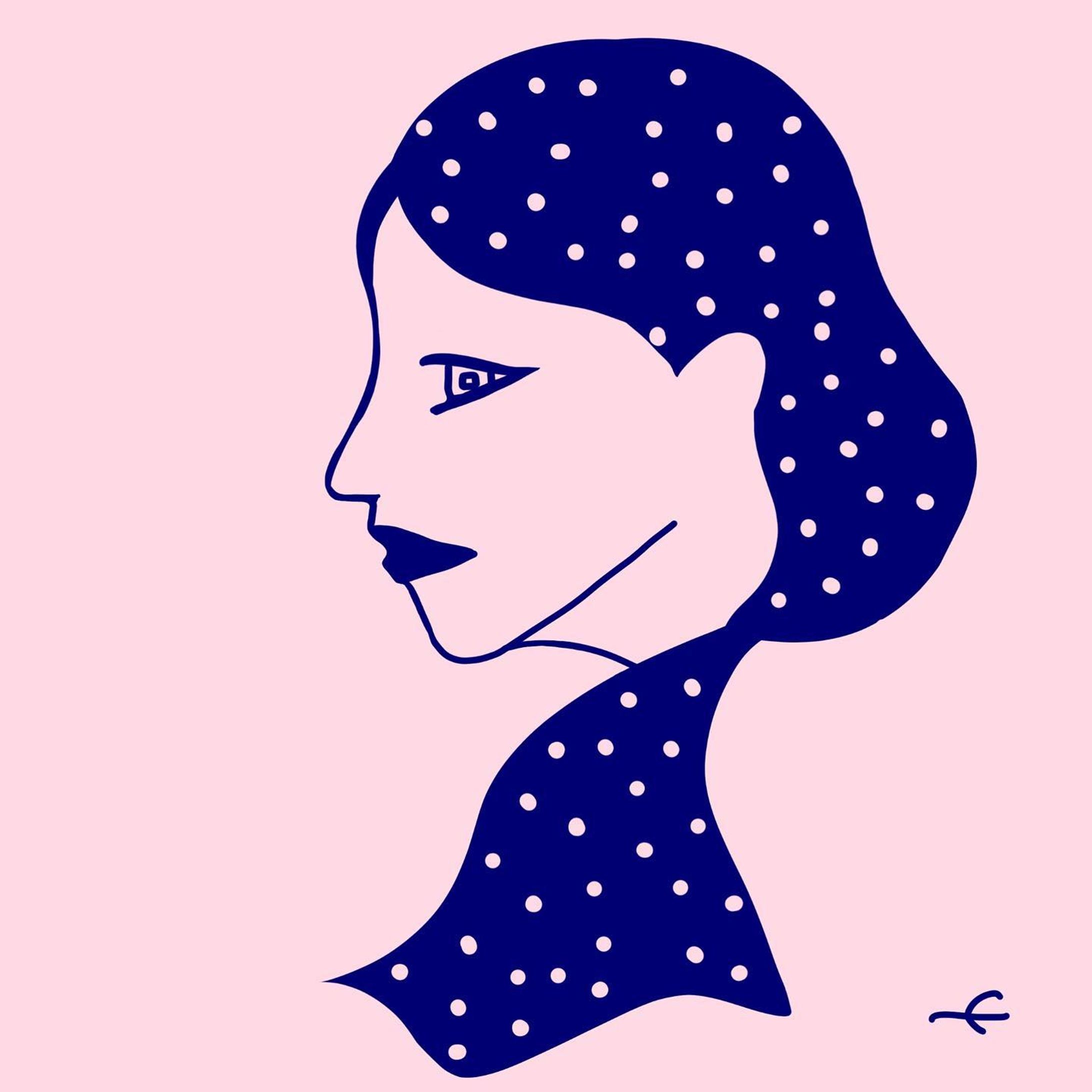Cosmos
#cosmos #dot #textileart #navyblue #profile #palepink #femaleillustration #illustration #fashionmagazines #fashionillust #女性 #横顔 #宇宙 #思考 #読書 #挿絵 #イラストレーター #ファッションイラスト #暮らしを楽しむ #アート #雑誌 #ポスターデザイン #グラフィックアート #ドット #ヘアスタイル-1