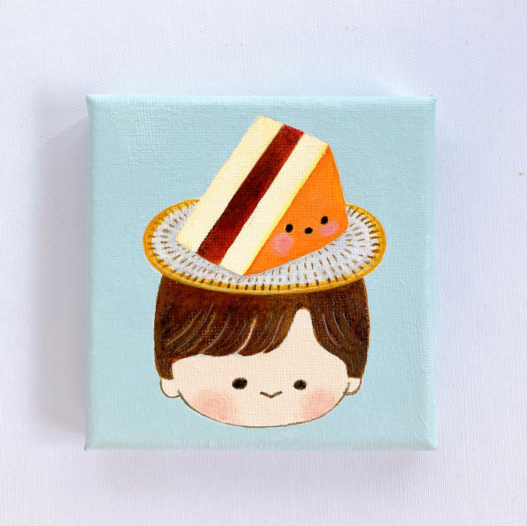 たべもの似顔絵-1