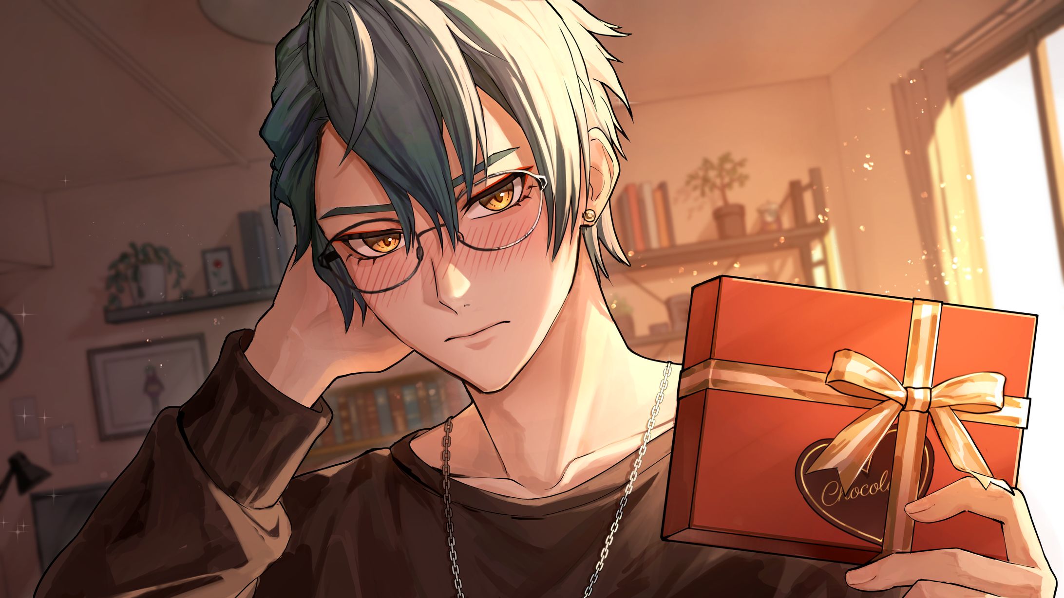 織田ルキ・バレンタインイラスト-1