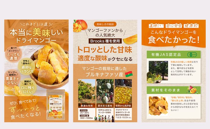 商品画像/ドライマンゴー/amazon