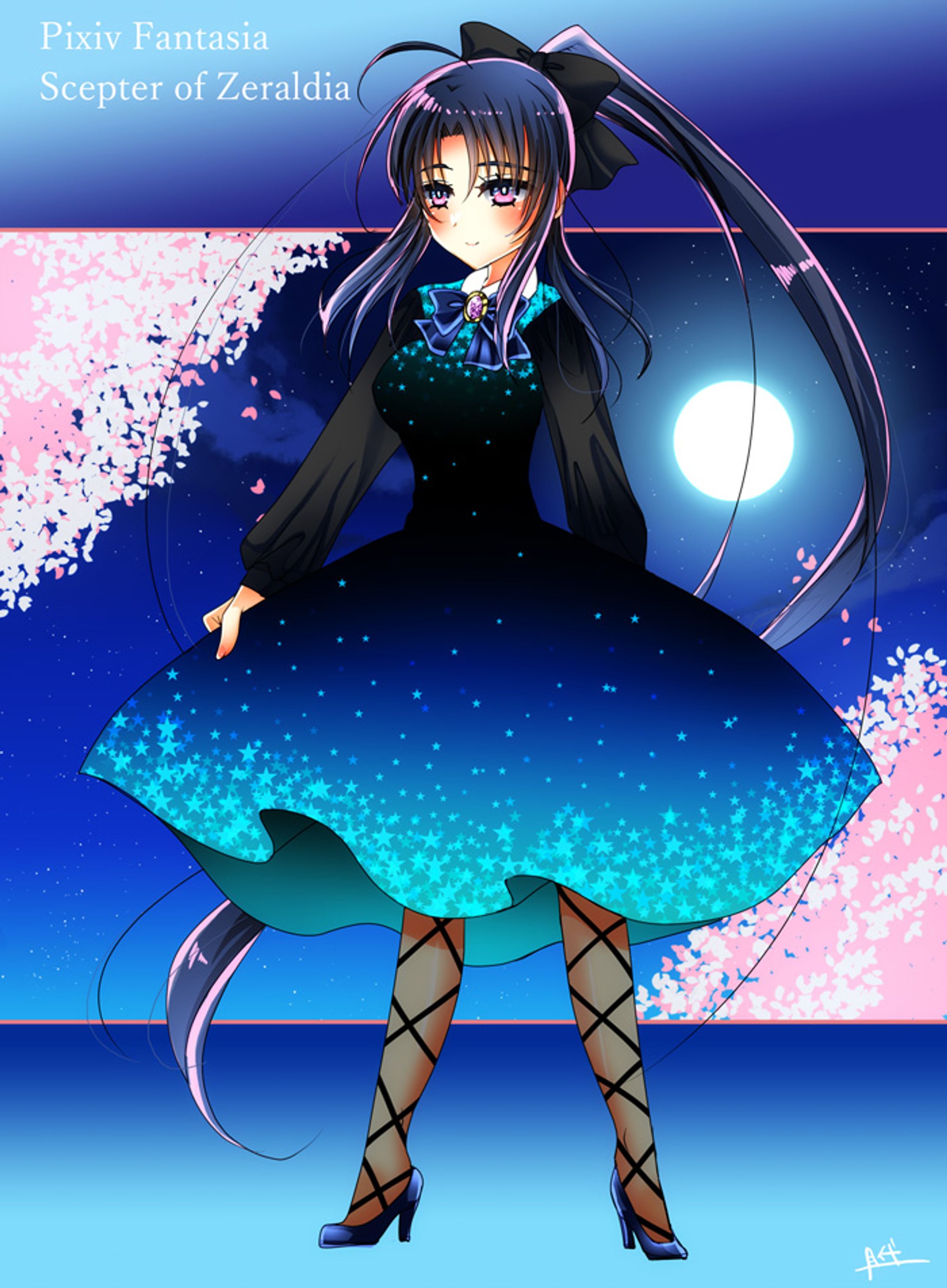 星空ドレス-1